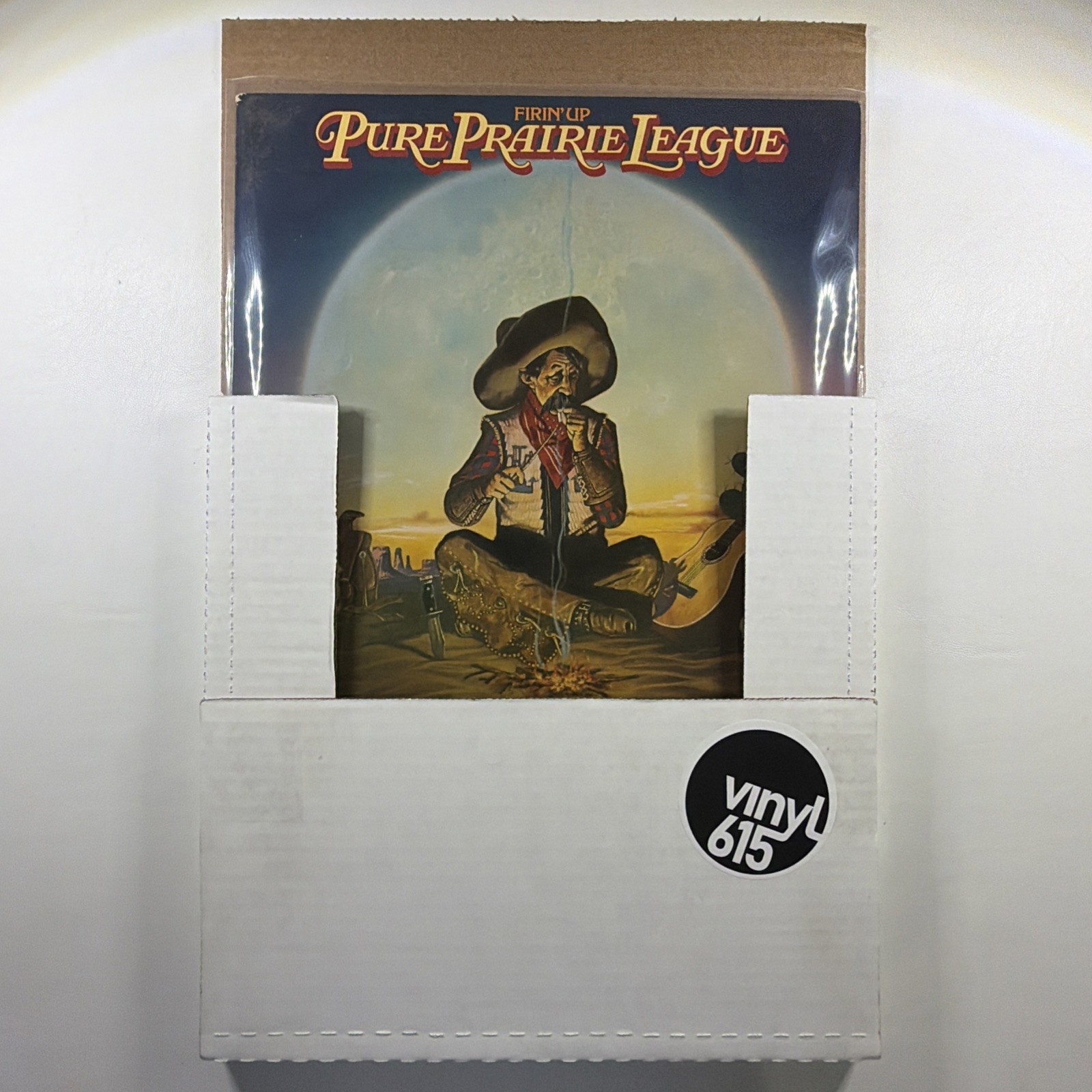 Pure Prairie League - Firin' Up LP Casablanca NBLP 7212 NM Promo 1980 Vince Gill - Image 7