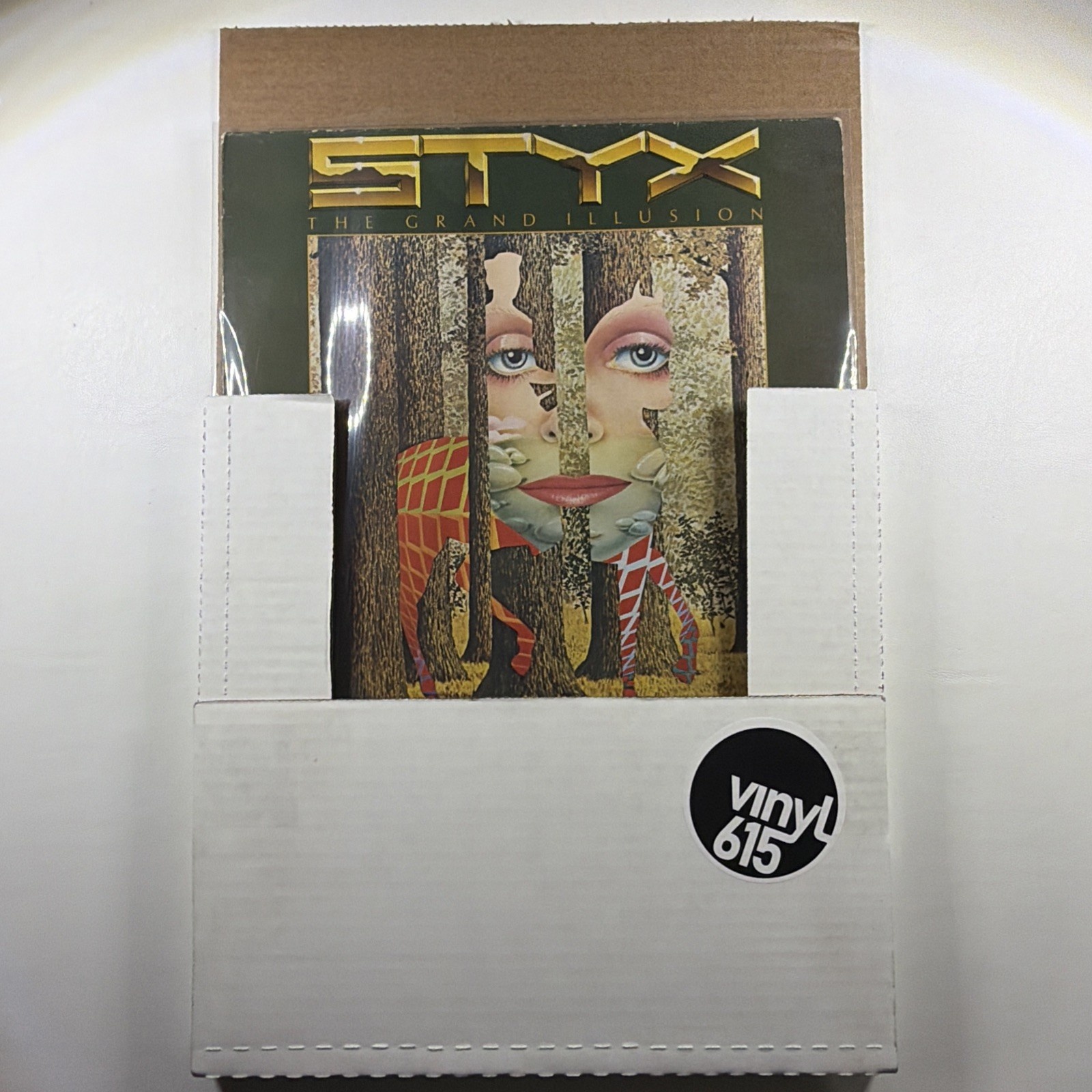 STYX - The Grand Illusion LP A&M AMLH 64637 EX 1977 Holland Come Sail Away - Image 6