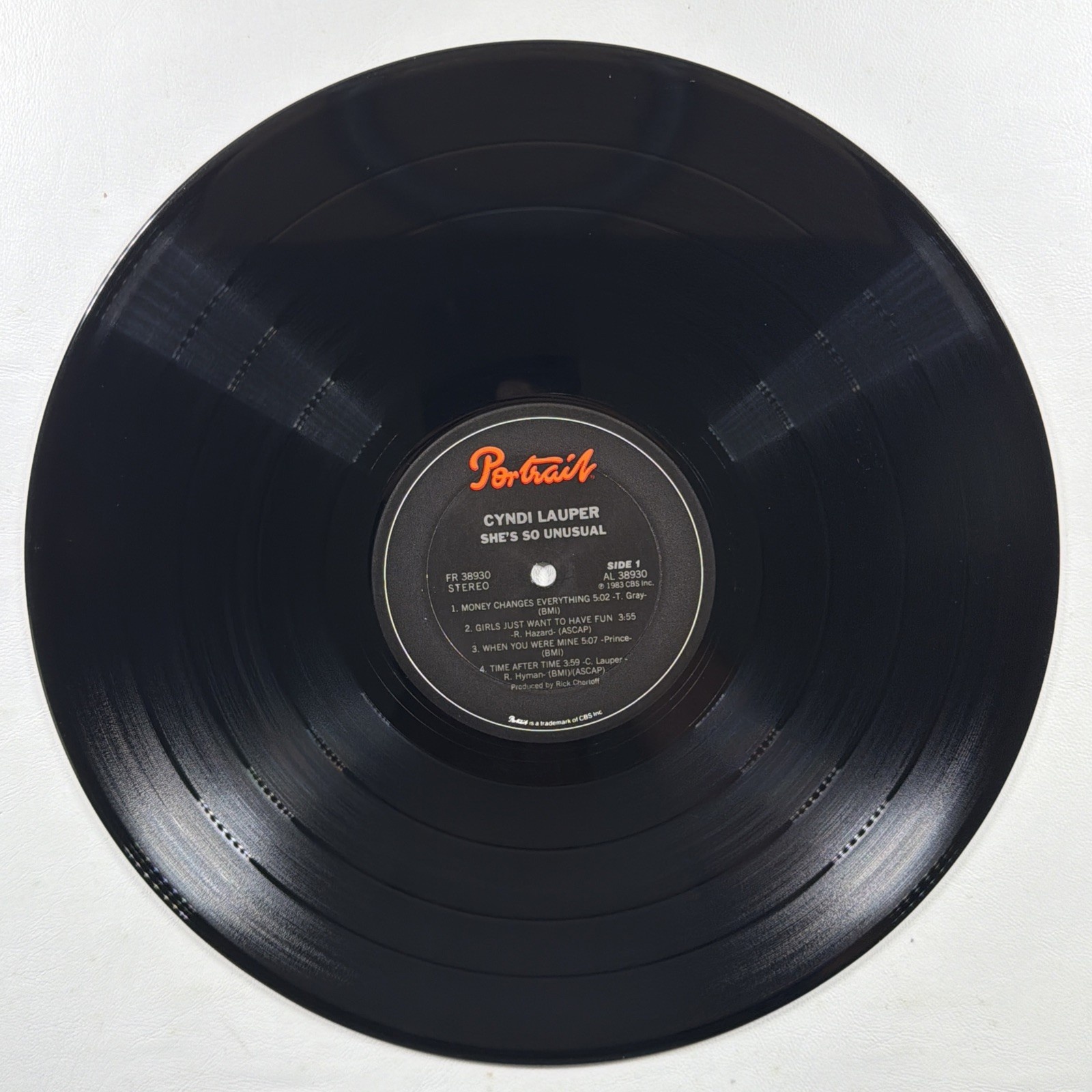 Cyndi Lauper - She's So Unusual LP Portrait FR-38930 VG+ 1983 Girls Just Want To - Image 5