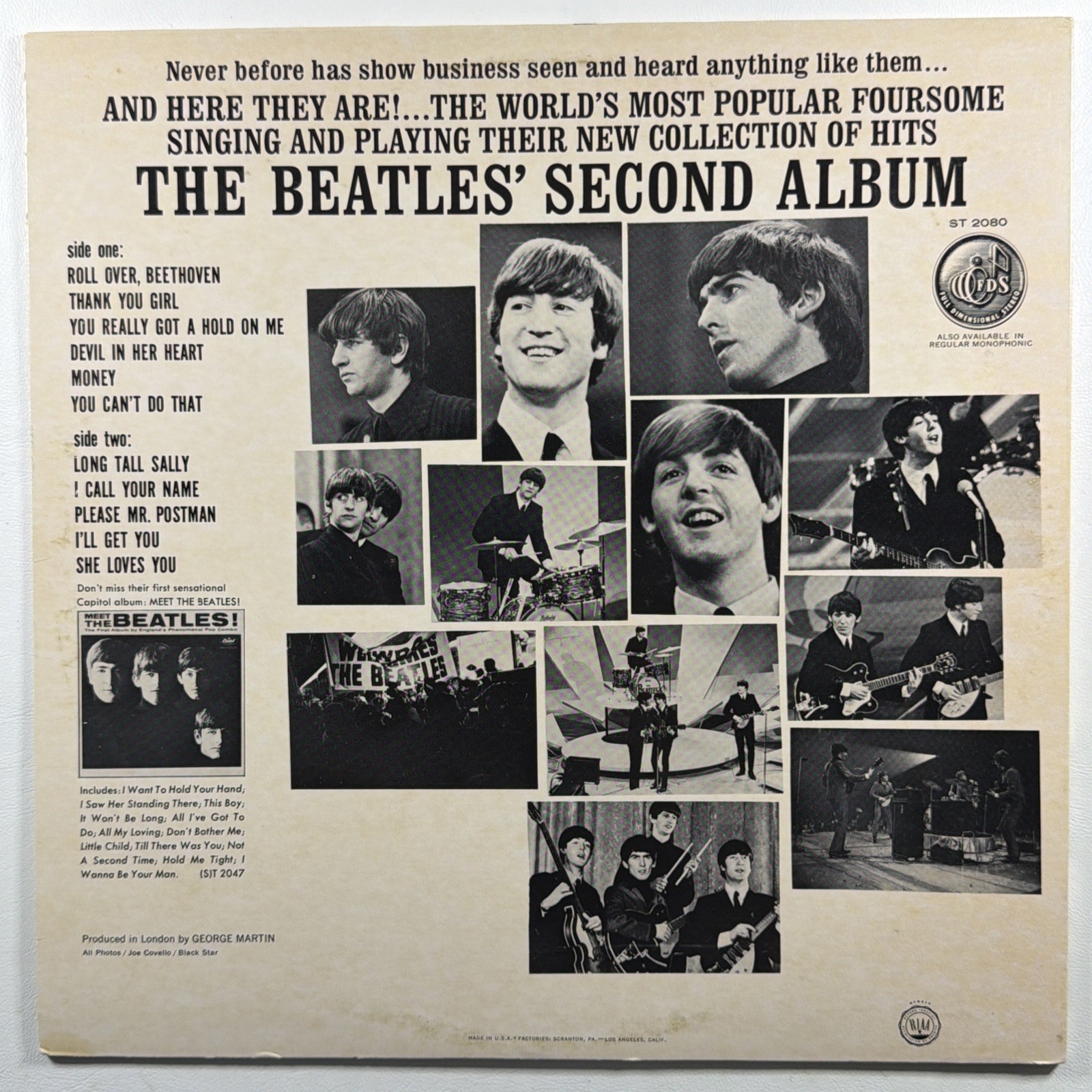 The Beatles’ - Second Album LP Capitol ST-2080 NM 1978 Reissue She Loves You - Image 2
