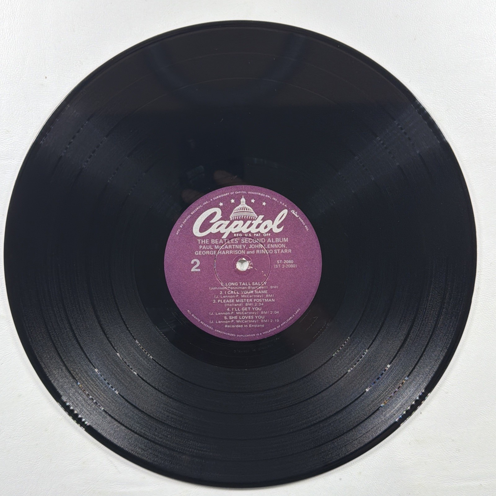 The Beatles’ - Second Album LP Capitol ST-2080 NM 1978 Reissue She Loves You - Image 5