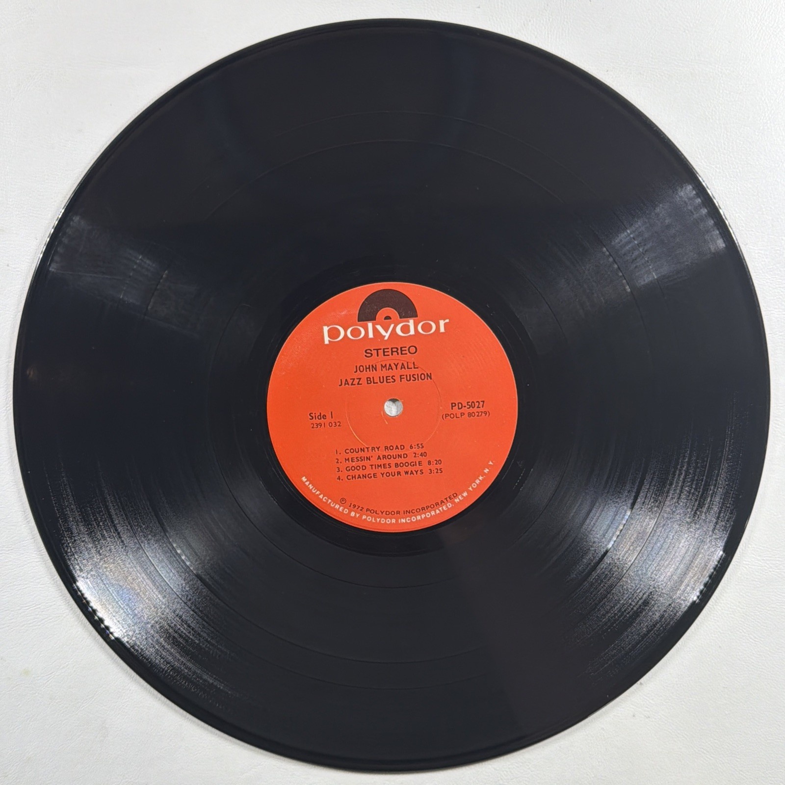 John Mayall - Jazz Blues Fusion Live In Boston & NYC LP Polydor PD-5027 VG+ 1972 - Image 4