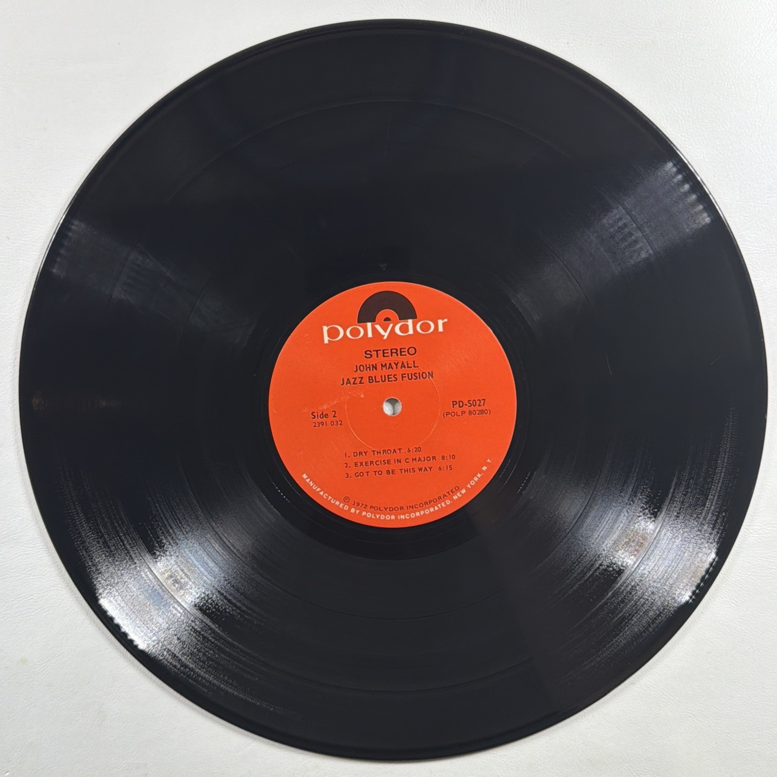 John Mayall - Jazz Blues Fusion Live In Boston & NYC LP Polydor PD-5027 VG+ 1972 - Image 5