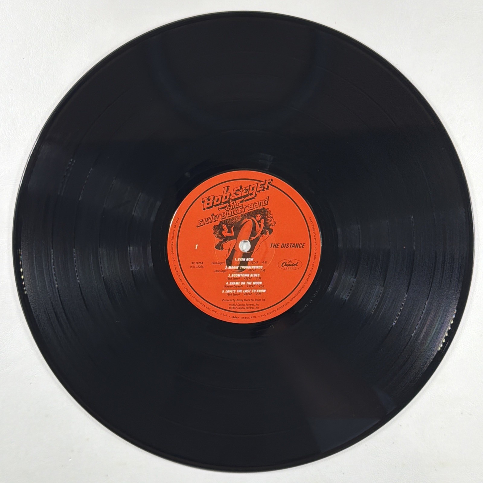 Bob Seger (3 Album Bundle) Against The Wind, The Distance, Stranger In Town VG+ - Image 8