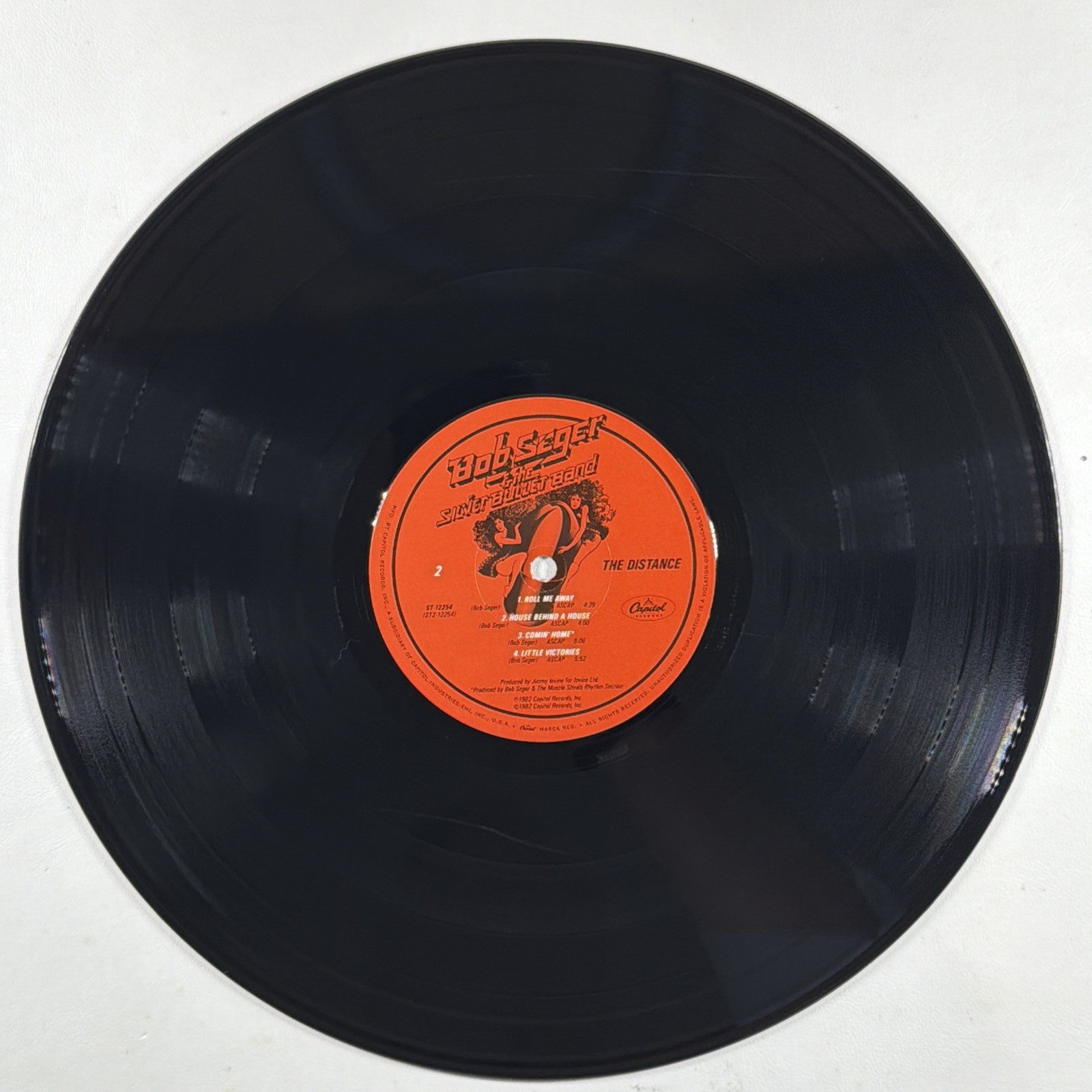 Bob Seger (3 Album Bundle) Against The Wind, The Distance, Stranger In Town VG+ - Image 9