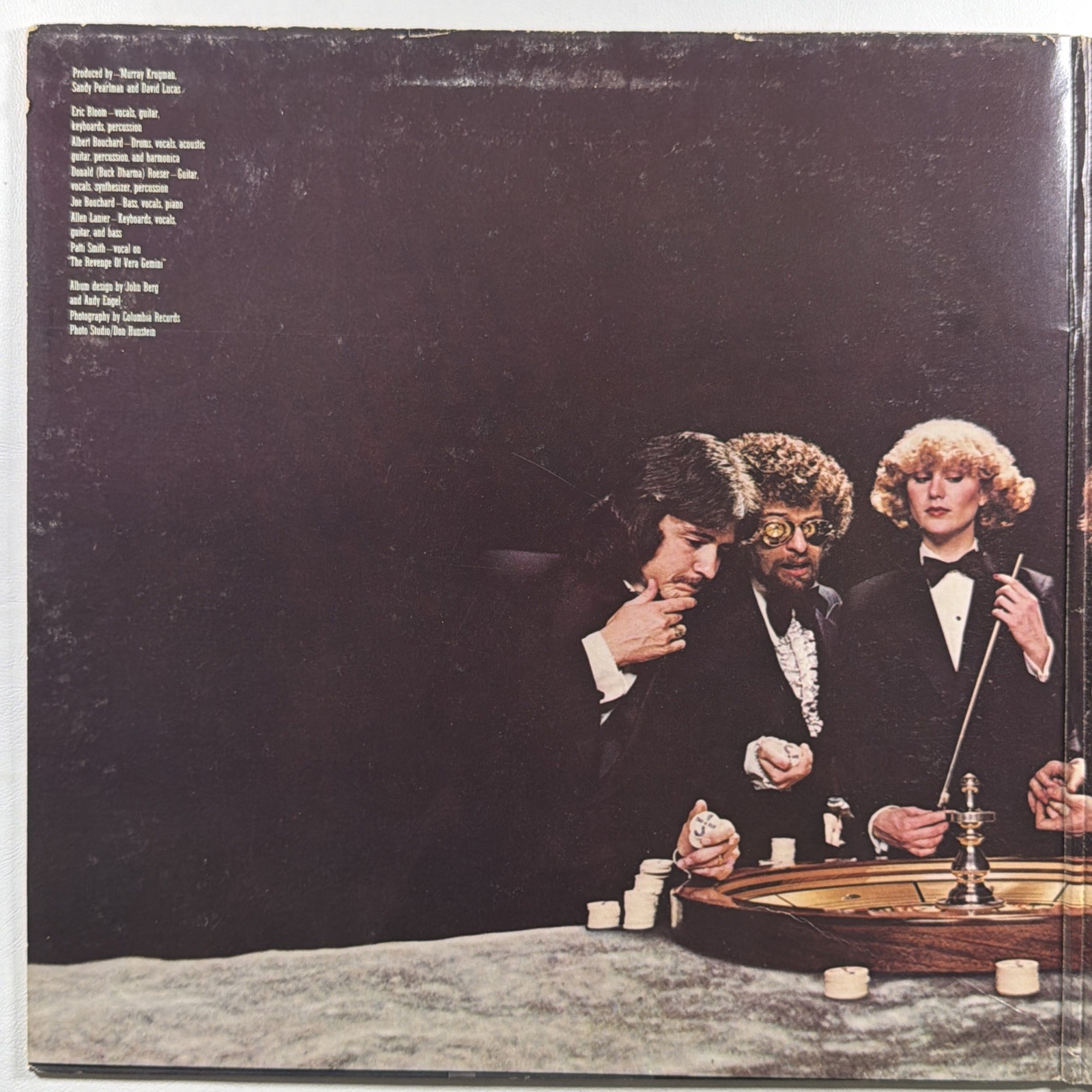 Blue Oyster Cult Agents Of Fortune LP Columbia PC 34164 Gatefold 1976 VG+ Rock - Image 3