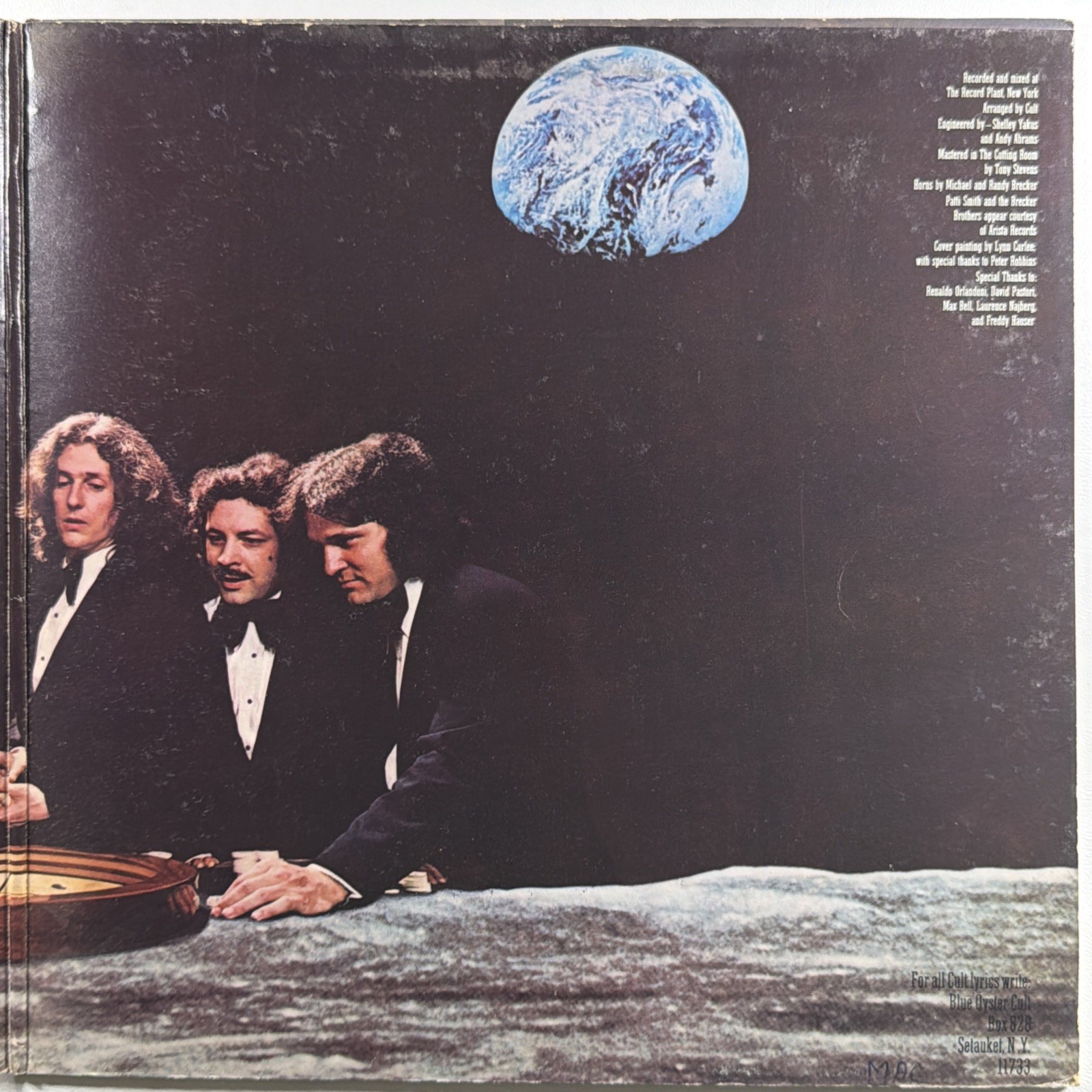 Blue Oyster Cult Agents Of Fortune LP Columbia PC 34164 Gatefold 1976 VG+ Rock - Image 4