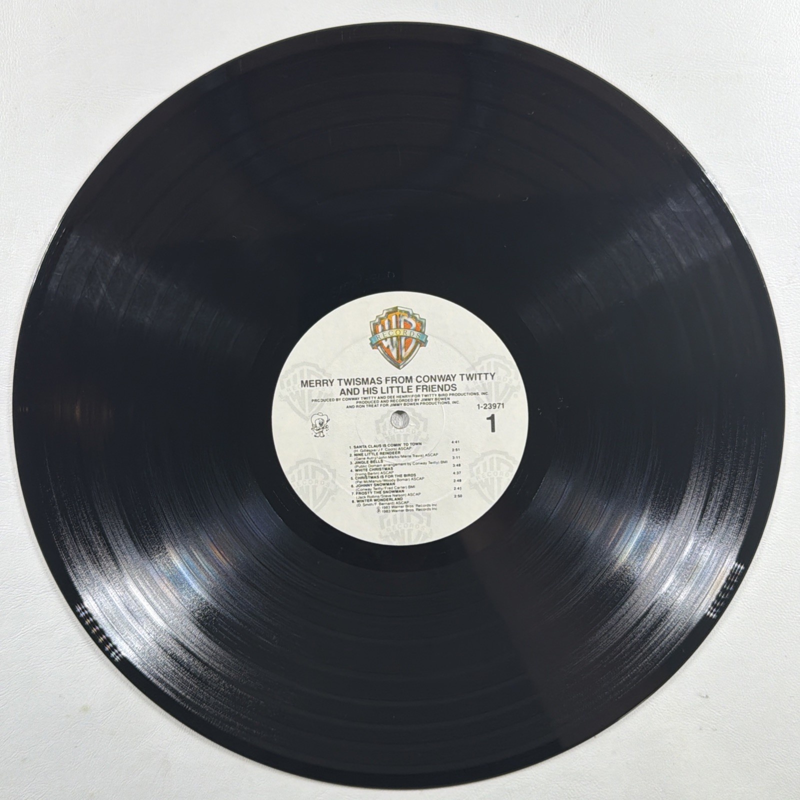 Conway Twitty - Merry Twismas From Conway Twitty… LP Warner 23971-1 EX 1983 Gate - Image 6