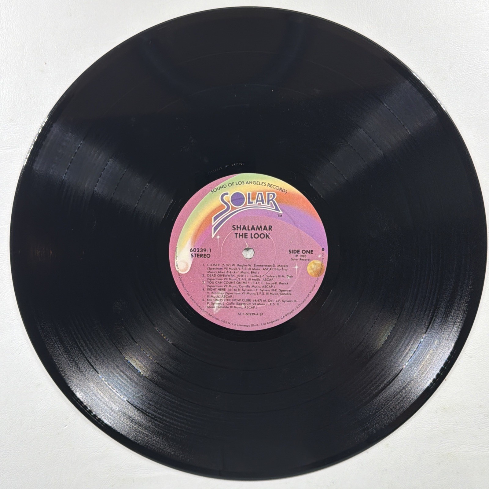 Shalamar - The Look LP Solar 60239-1 NM 1983 Funk Soul Disco - Image 5