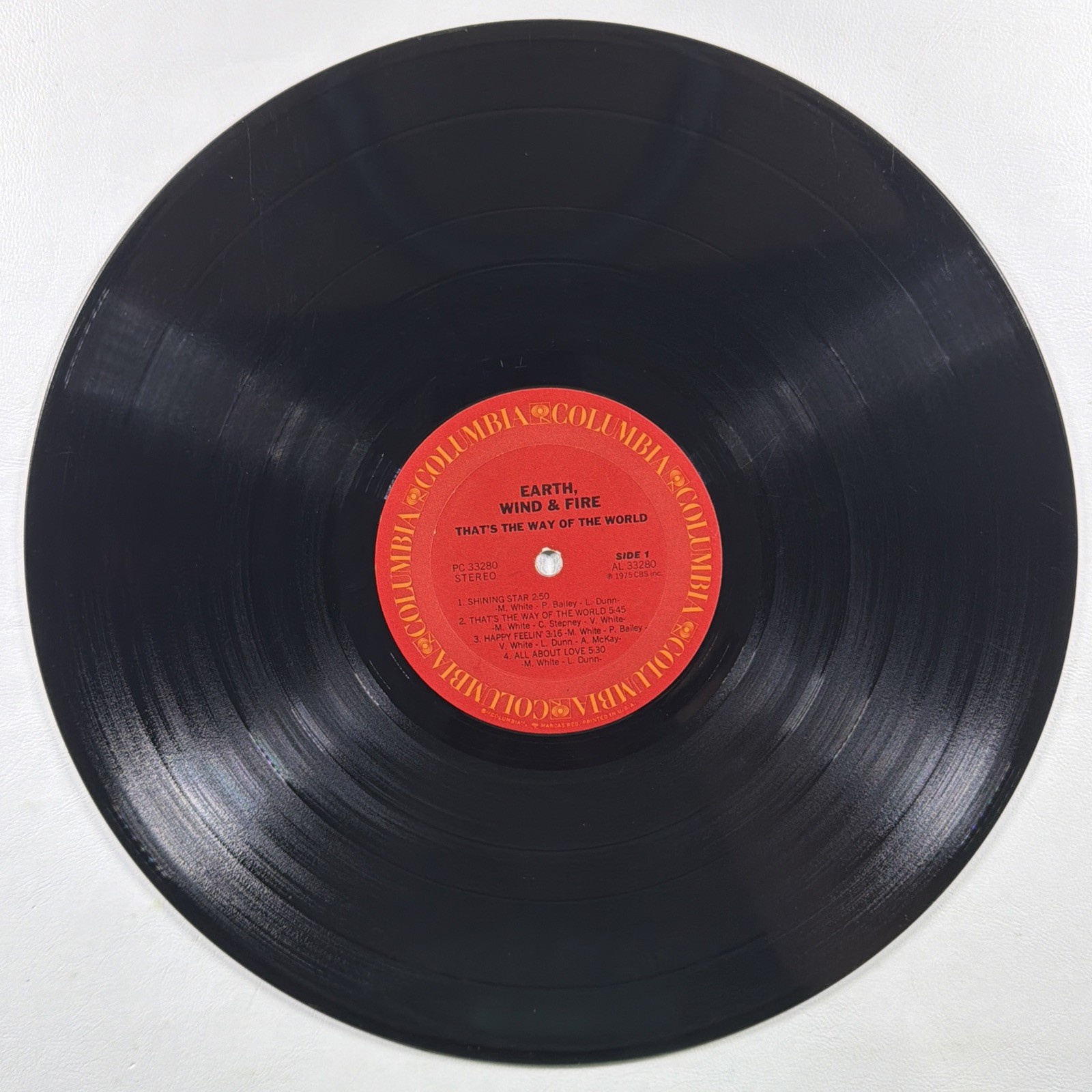 Earth, Wind & Fire - That's The Way Of The World LP Columbia PC-33280 VG+ 1975 - Image 9