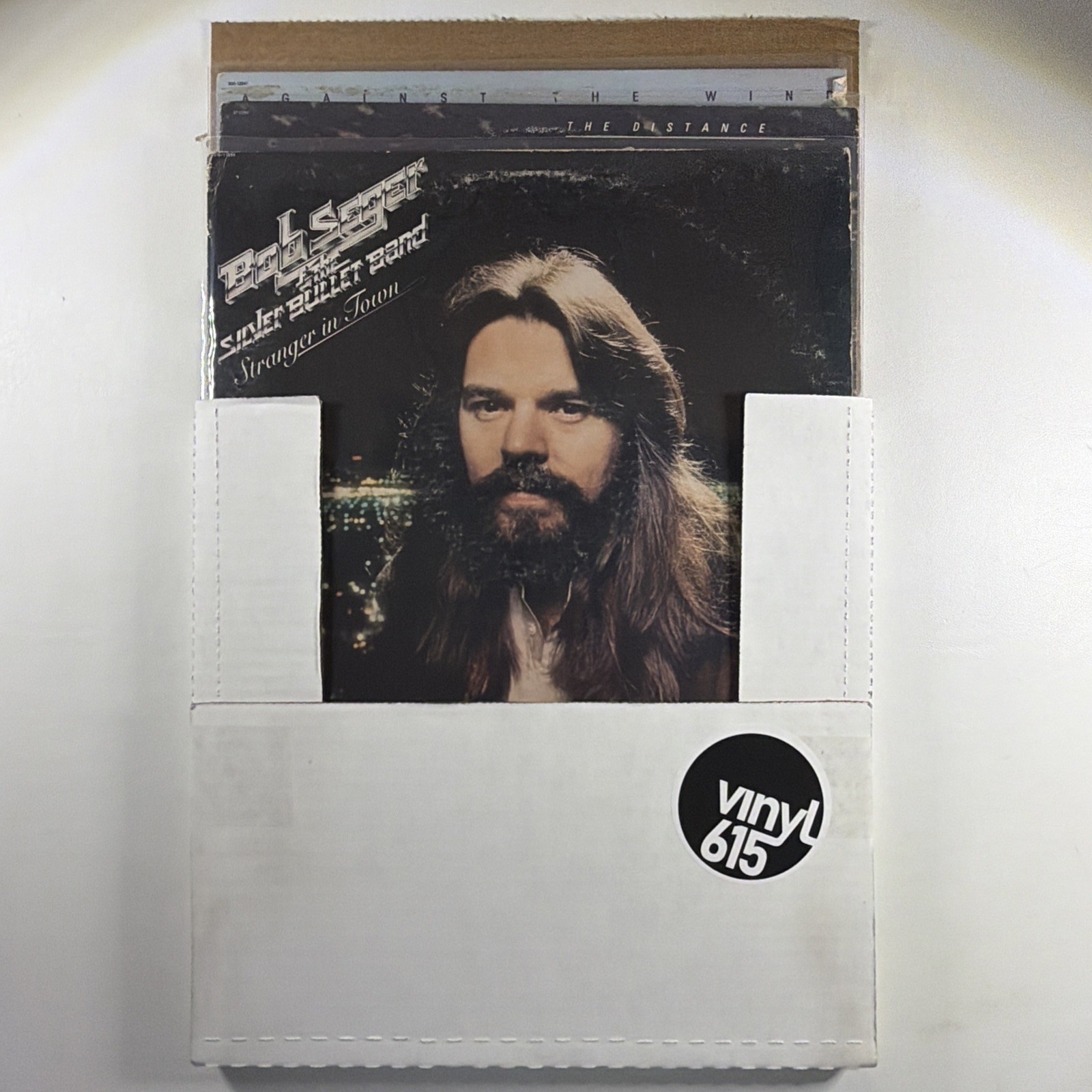 Bob Seger (3 Album Bundle) Against The Wind, The Distance, Stranger In Town VG+ - Image 15