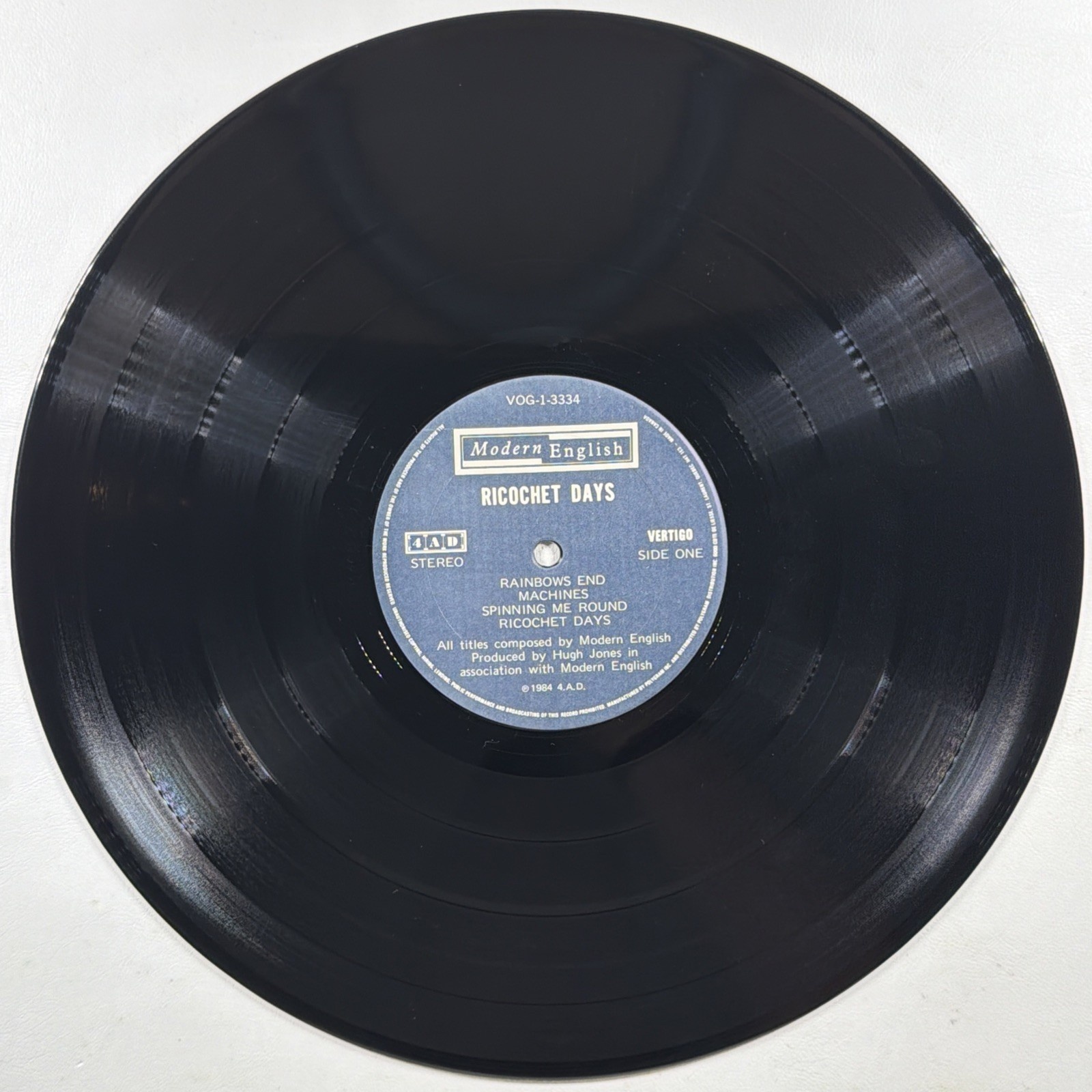 Modern English - After The Show LP Vertigo VOG-1-3324 EX 1982 Canada I Melt With - Image 4