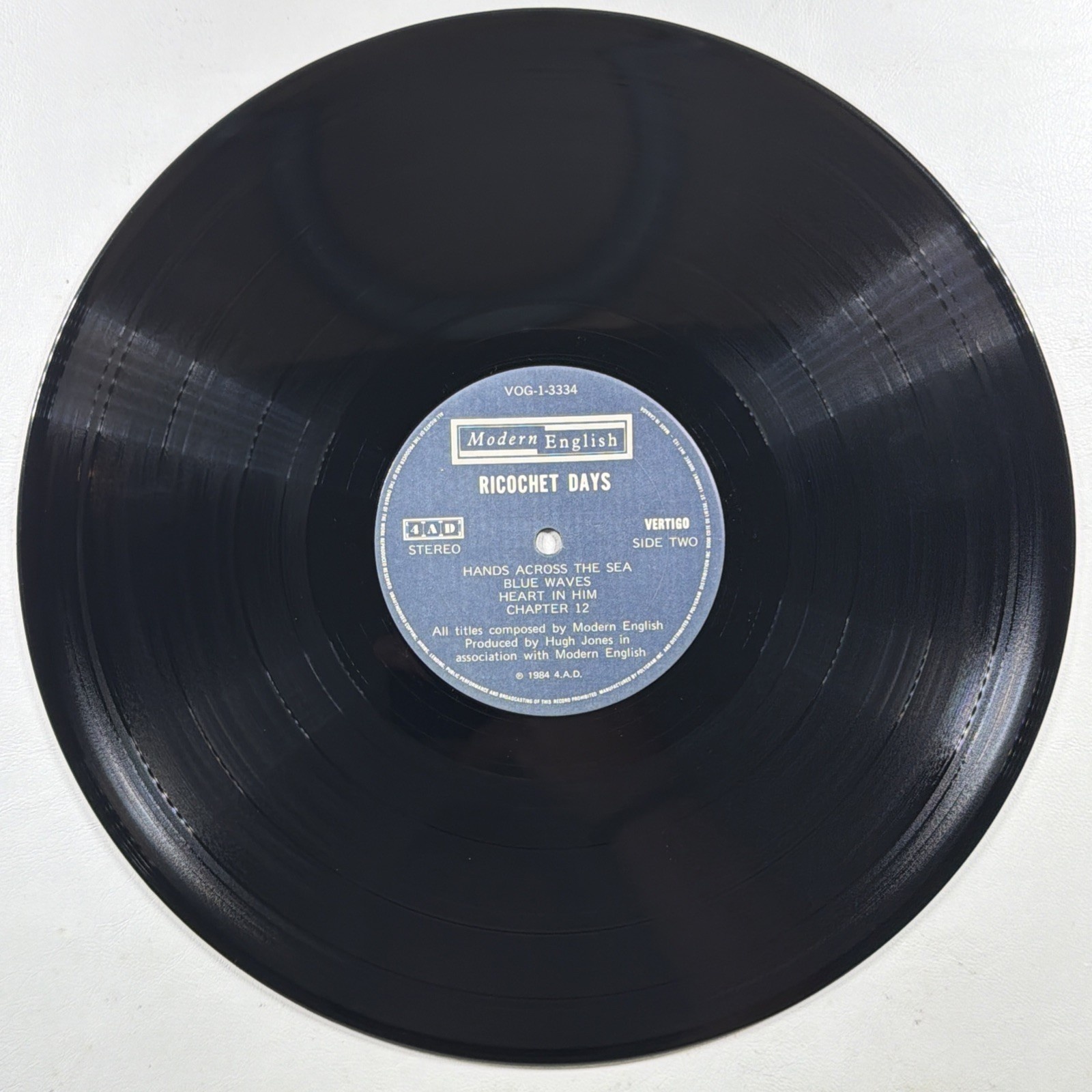 Modern English - After The Show LP Vertigo VOG-1-3324 EX 1982 Canada I Melt With - Image 5