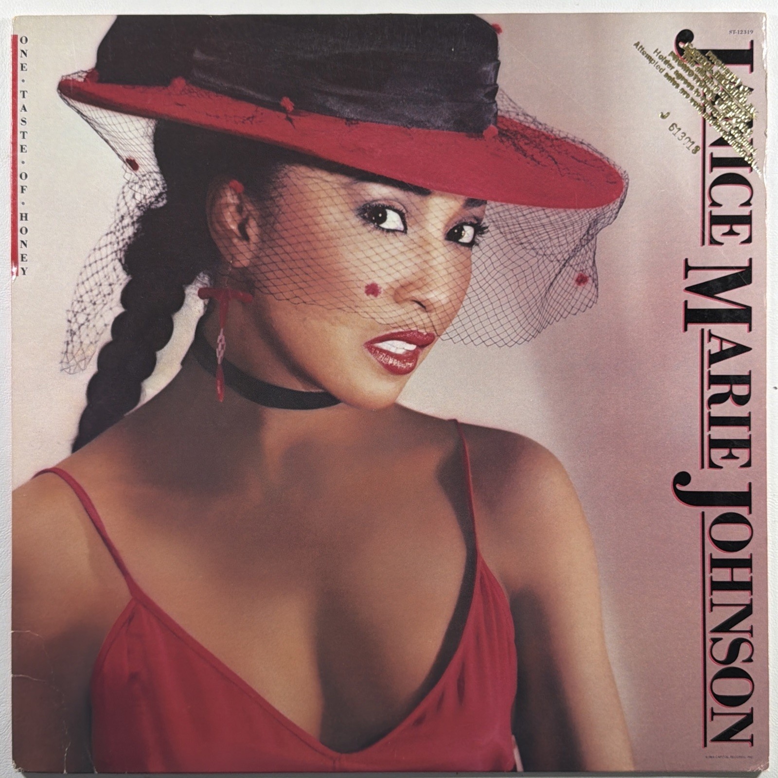 Janice Marie Johnson - One Taste of Honey LP Capitol ST-12319 NM 1984 Promo