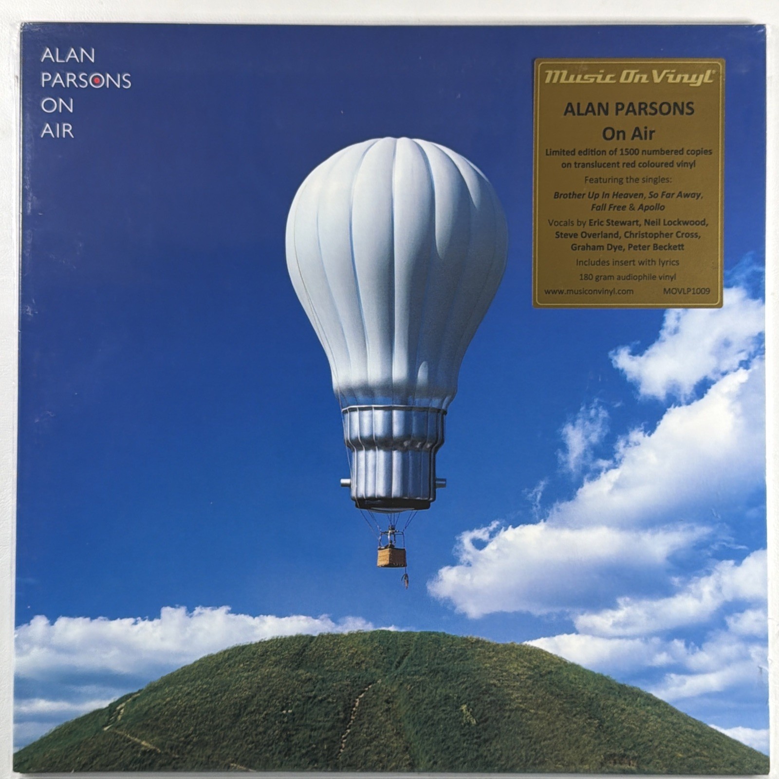 Alan Parsons - On Air LP MOVLP1009 Sealed Ltd Ed 212/1500 Red 180g Netherlands
