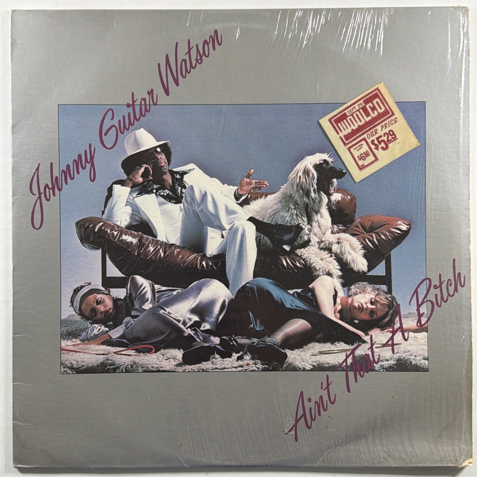 Johnny Guitar Watson - Ain't That A Bitch LP DJM Records DJLPA-3 VG 1976 Shrink