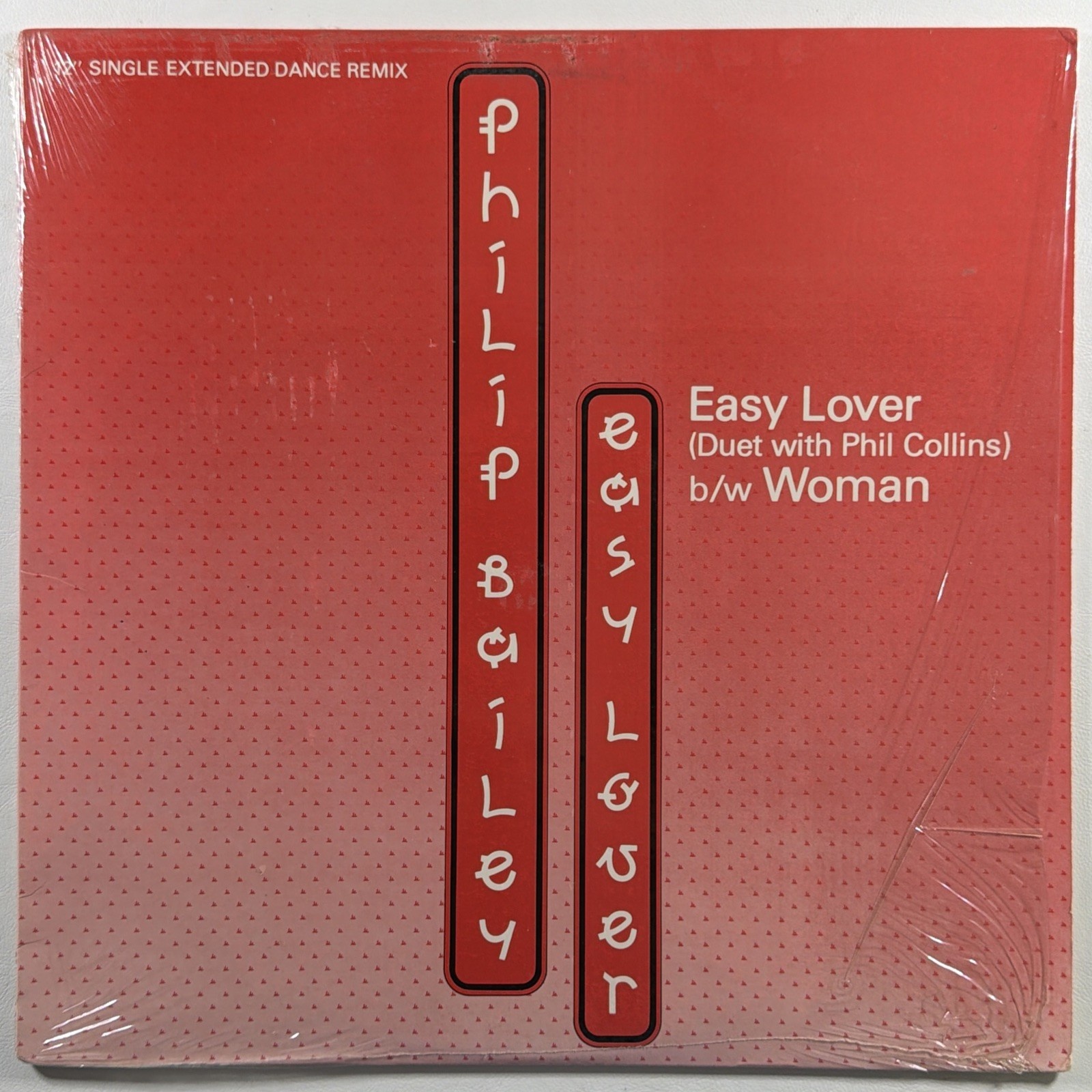 Philip Bailey Ft. Phil Collins - Easy Lover 12" Single Ext. Dance Remix EX 1985