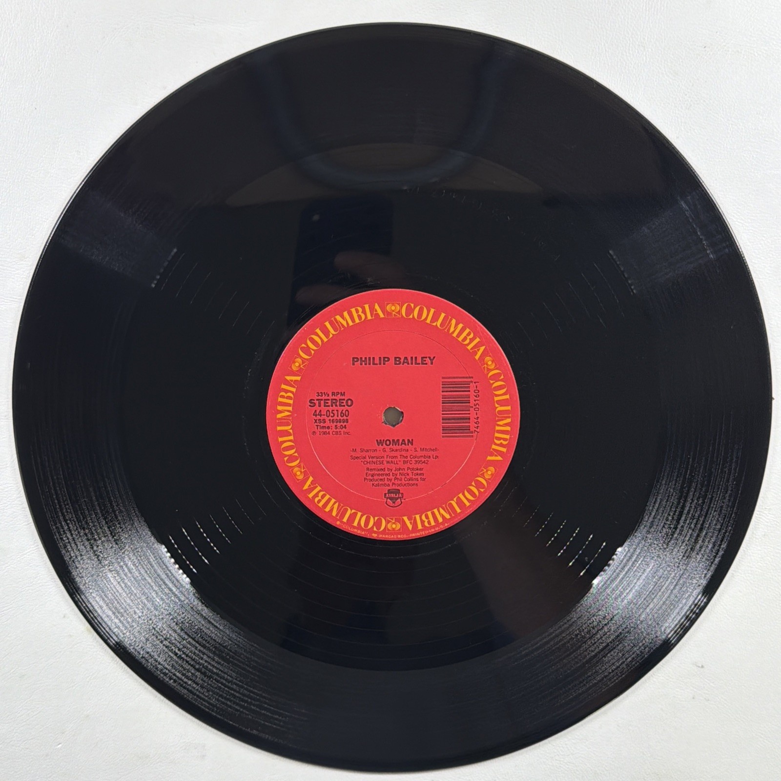 Philip Bailey Ft. Phil Collins - Easy Lover 12" Single Ext. Dance Remix EX 1985 - Image 5