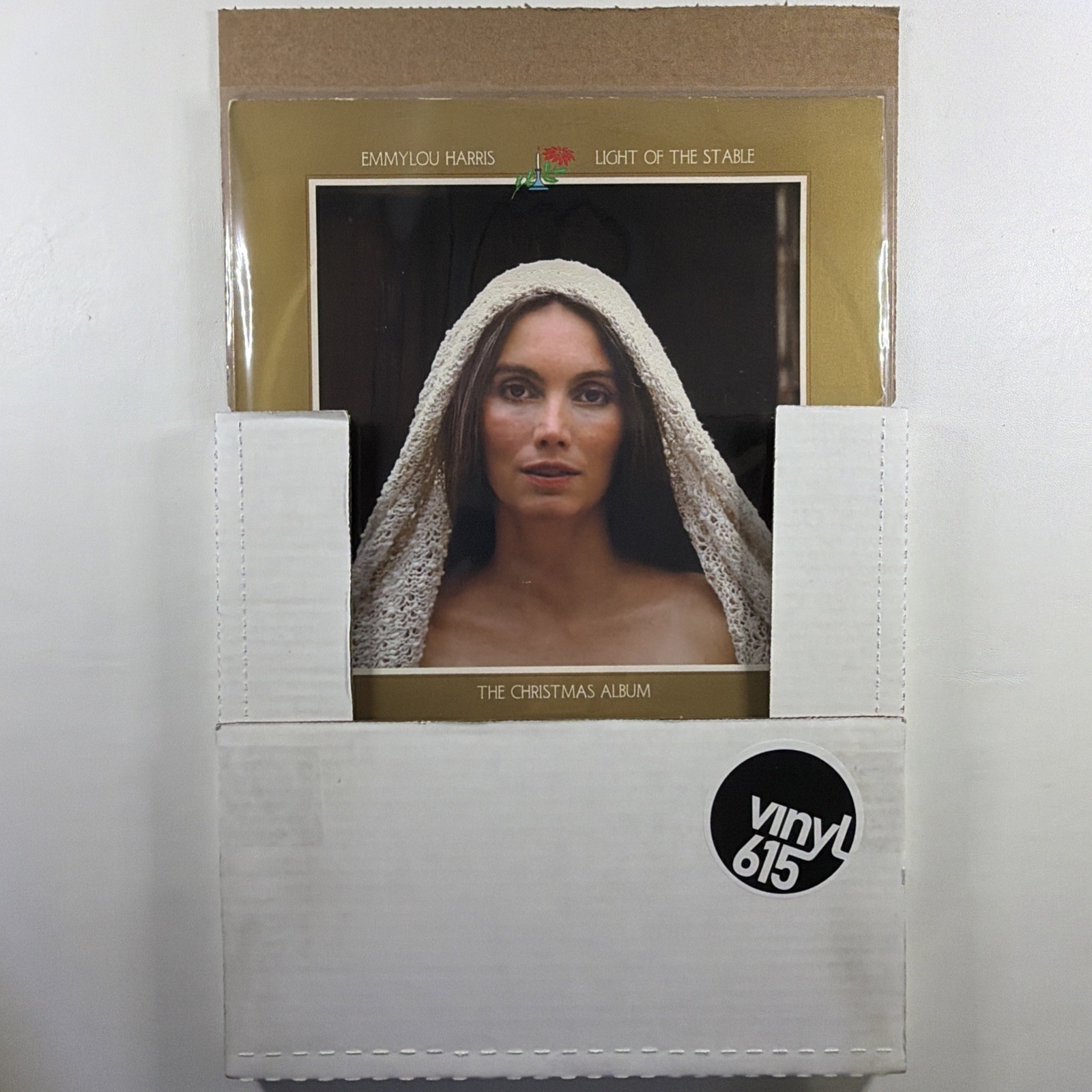 Emmylou Harris - Light of the Stable The Christmas Album LP Warner BSK 3484 EX - Image 6