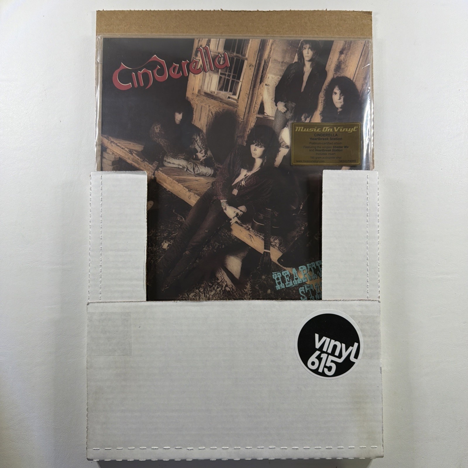 Cinderella - Heartbreak Station LP Music On Vinyl MOVLP4089 Sealed 180g UK 2026 - Image 3