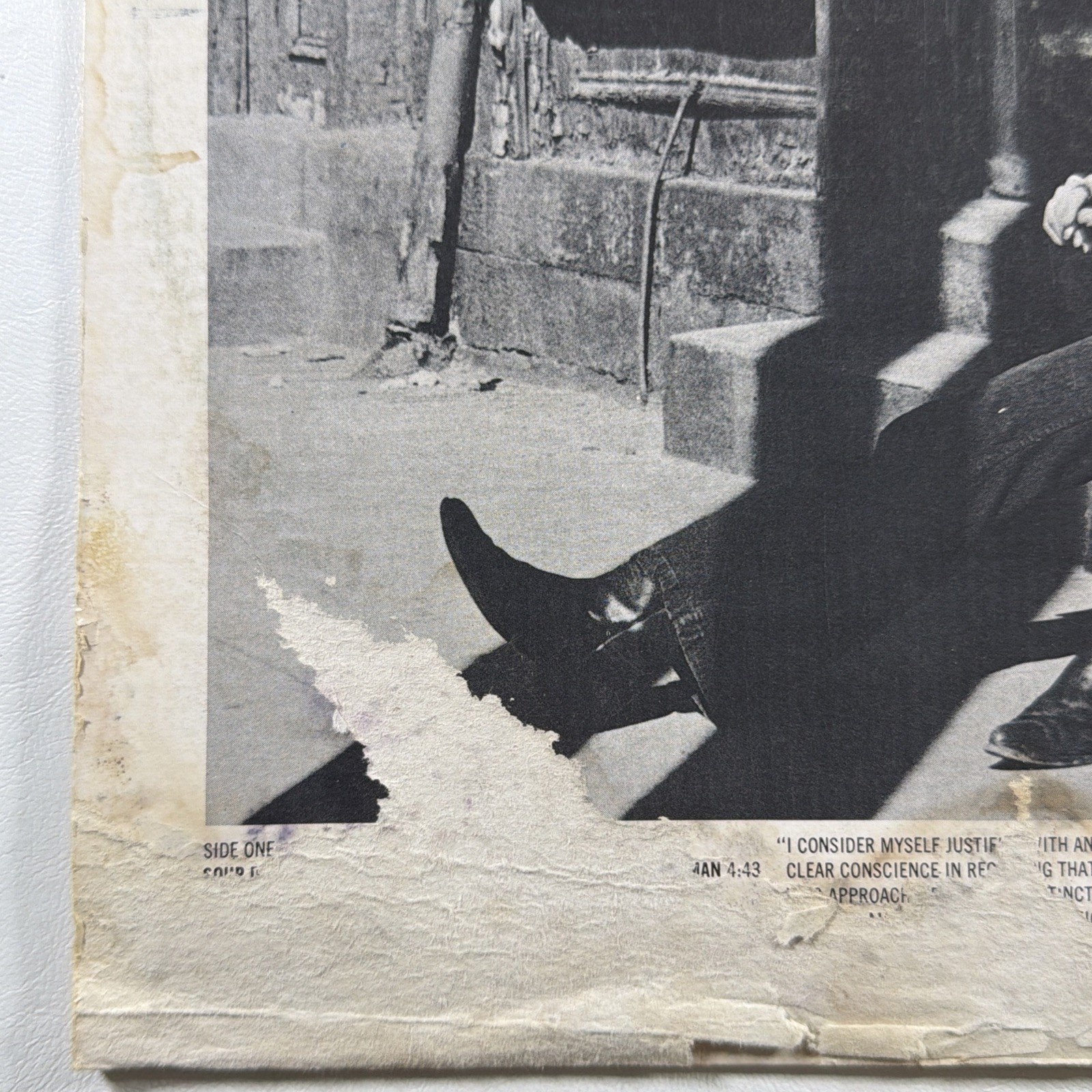 Chris Gantry - Motor Mouth LP Magic Carpet MCS16000 VG Psych Rock 1970 - Image 4