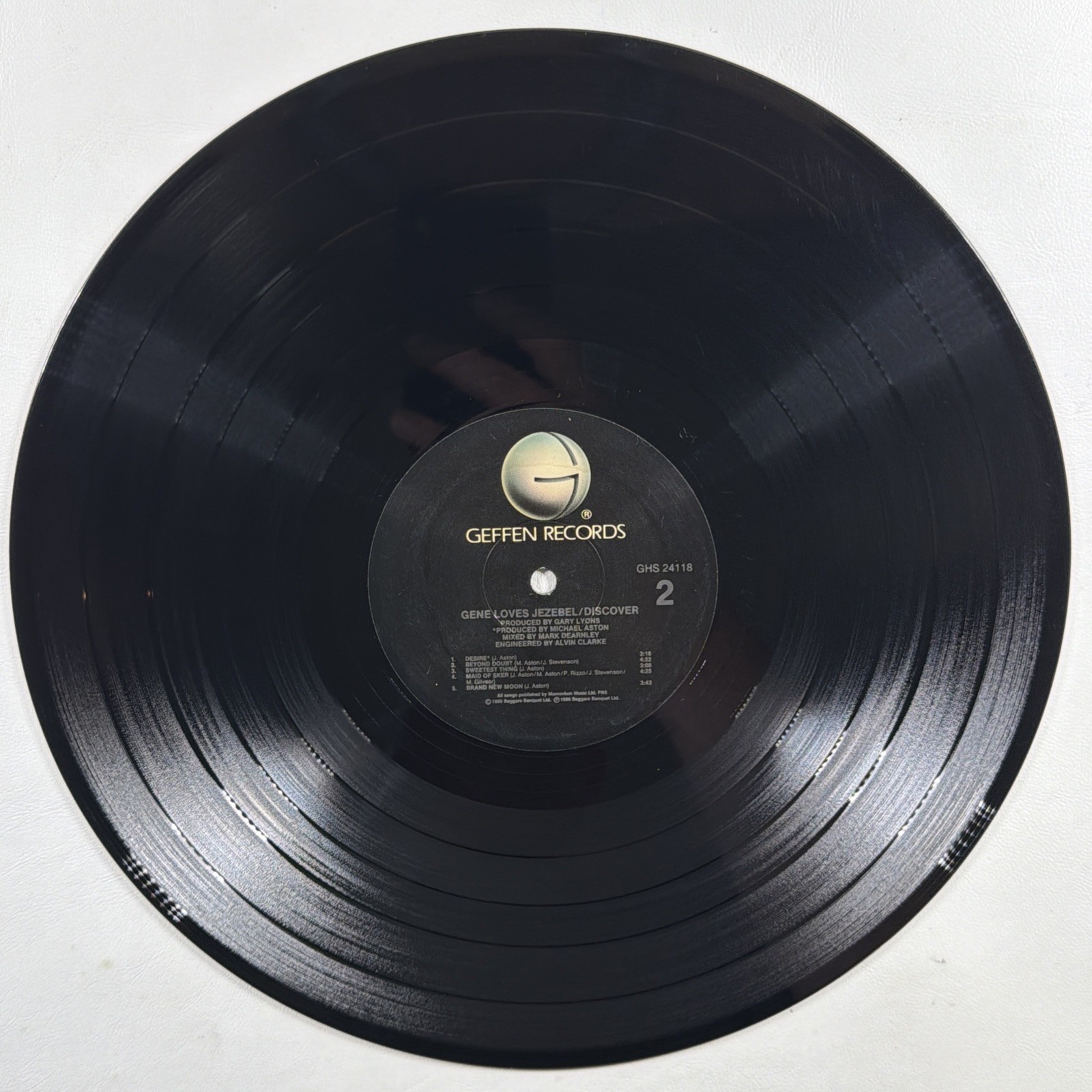 Gene Loves Jezebel - Discover LP Geffen GHS 24118 VG+ 1986 - Image 5