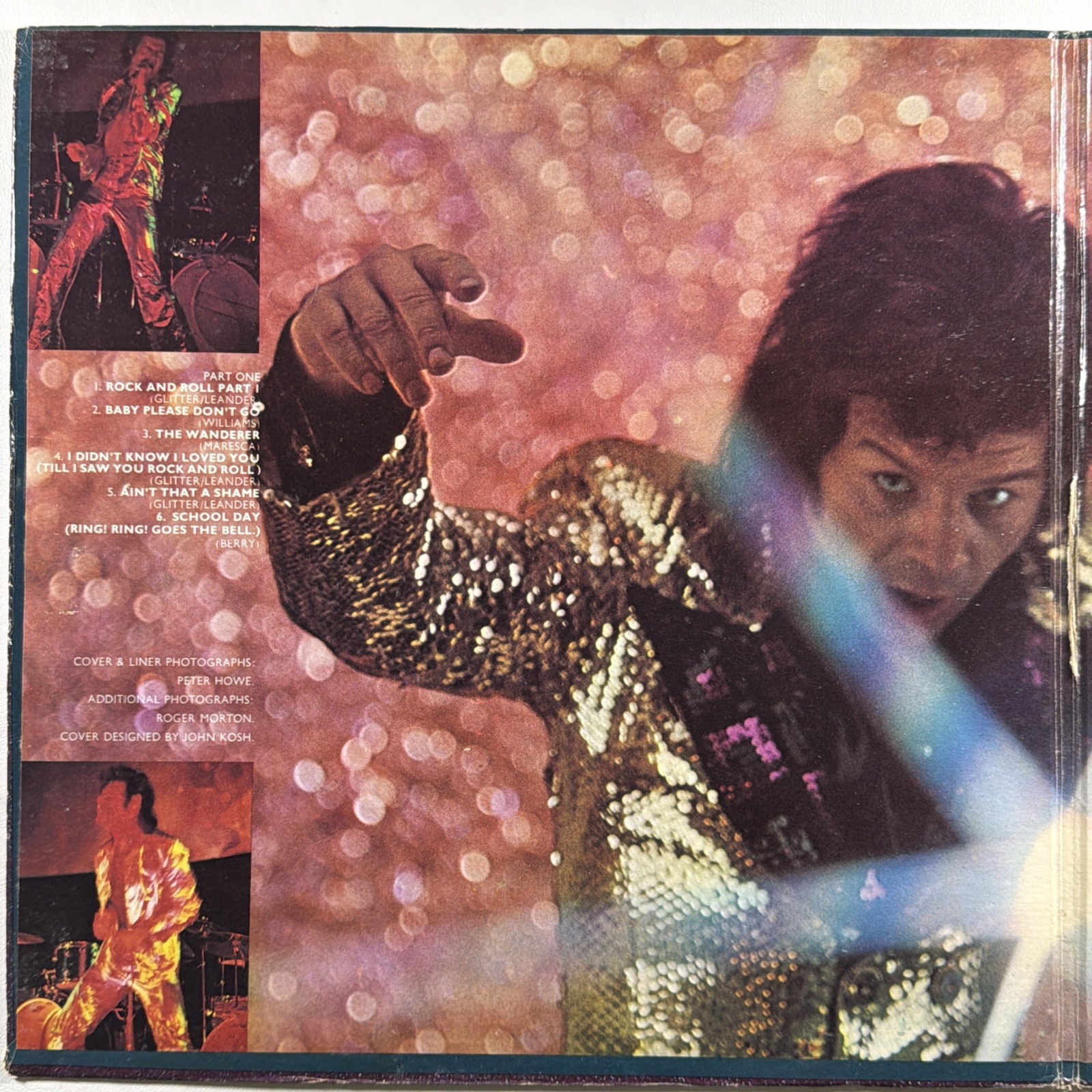 Gary Glitter - Self Titled LP Bell 1108 VG+ 1972 Gatefold Pop Rock - Image 3