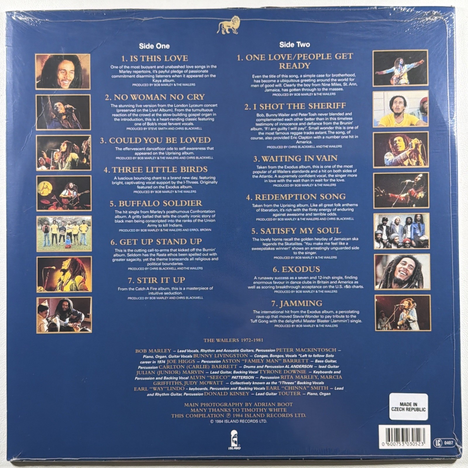 Bob Marley & The Wailers - Legend The Best LP Island Records 0407 Sealed 2022 - Image 3