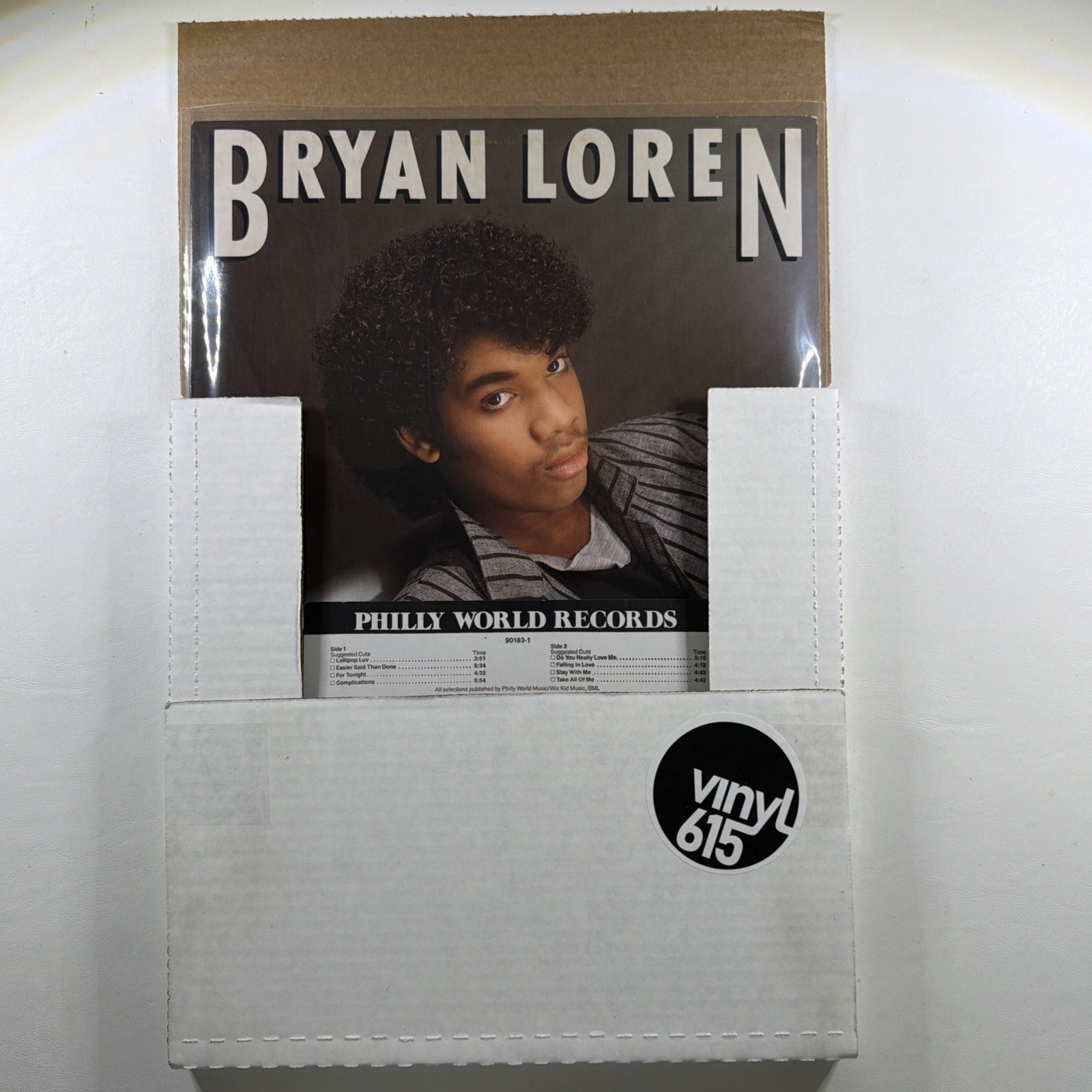 Bryan Loren - Self Released LP Philly World 90183-1 NM 1984 Promo Timing Strip - Image 7