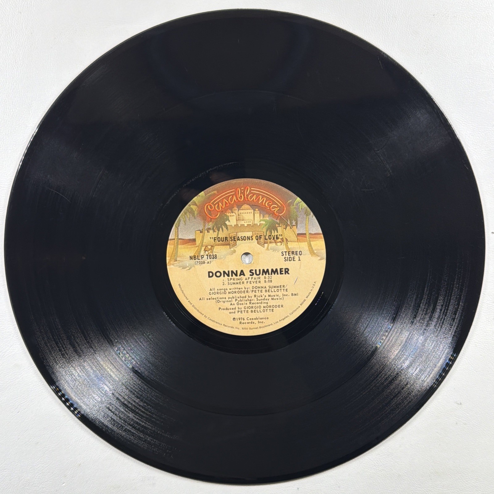 Donna Summer - Four Seasons Of Love LP Casablanca NBLP 7038 VG+ 1976 Inserts - Image 5