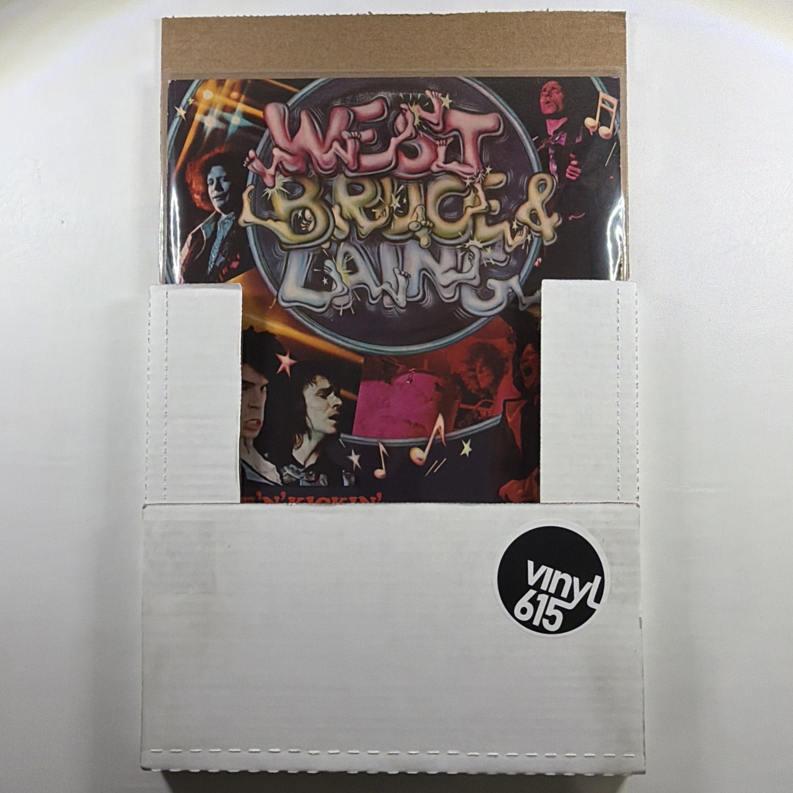 West, Bruce & Laing - Live 'N' Kickin' LP Columbia Records KC 32899 VG+ 1974 - Image 6