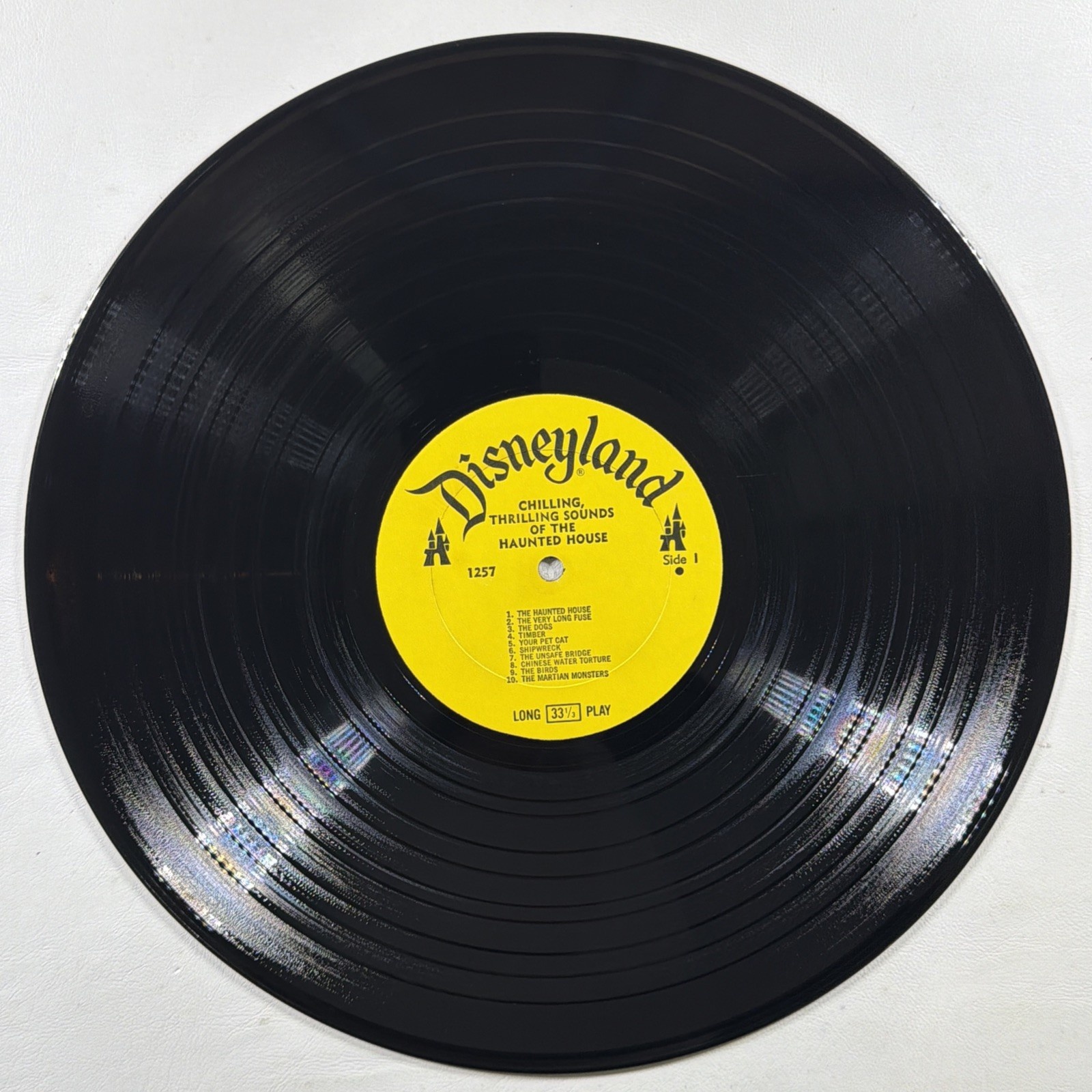 Walt Disney Studios Chilling, Thrilling Sounds Haunted House LP VG+ Halloween - Image 4