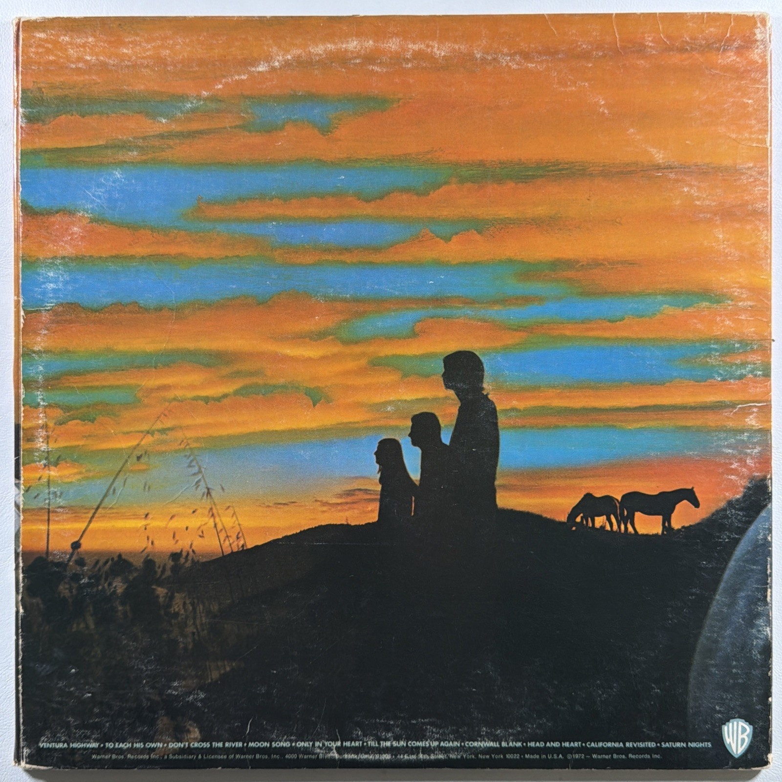 America - Homecoming LP Warner Bros. Warner Bros BS 2655 VG+ 1972 Tri-fold - Image 2