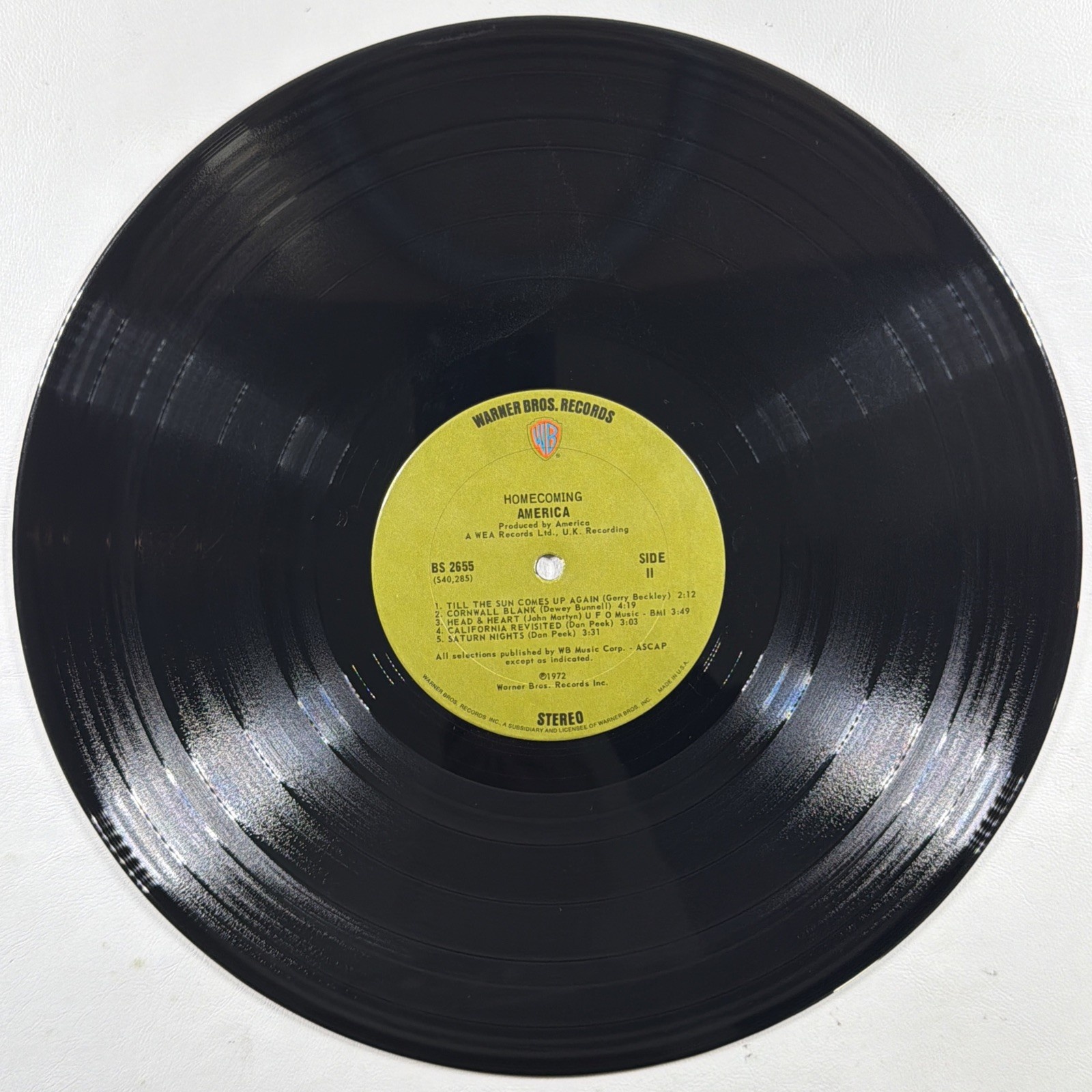 America - Homecoming LP Warner Bros. Warner Bros BS 2655 VG+ 1972 Tri-fold - Image 8