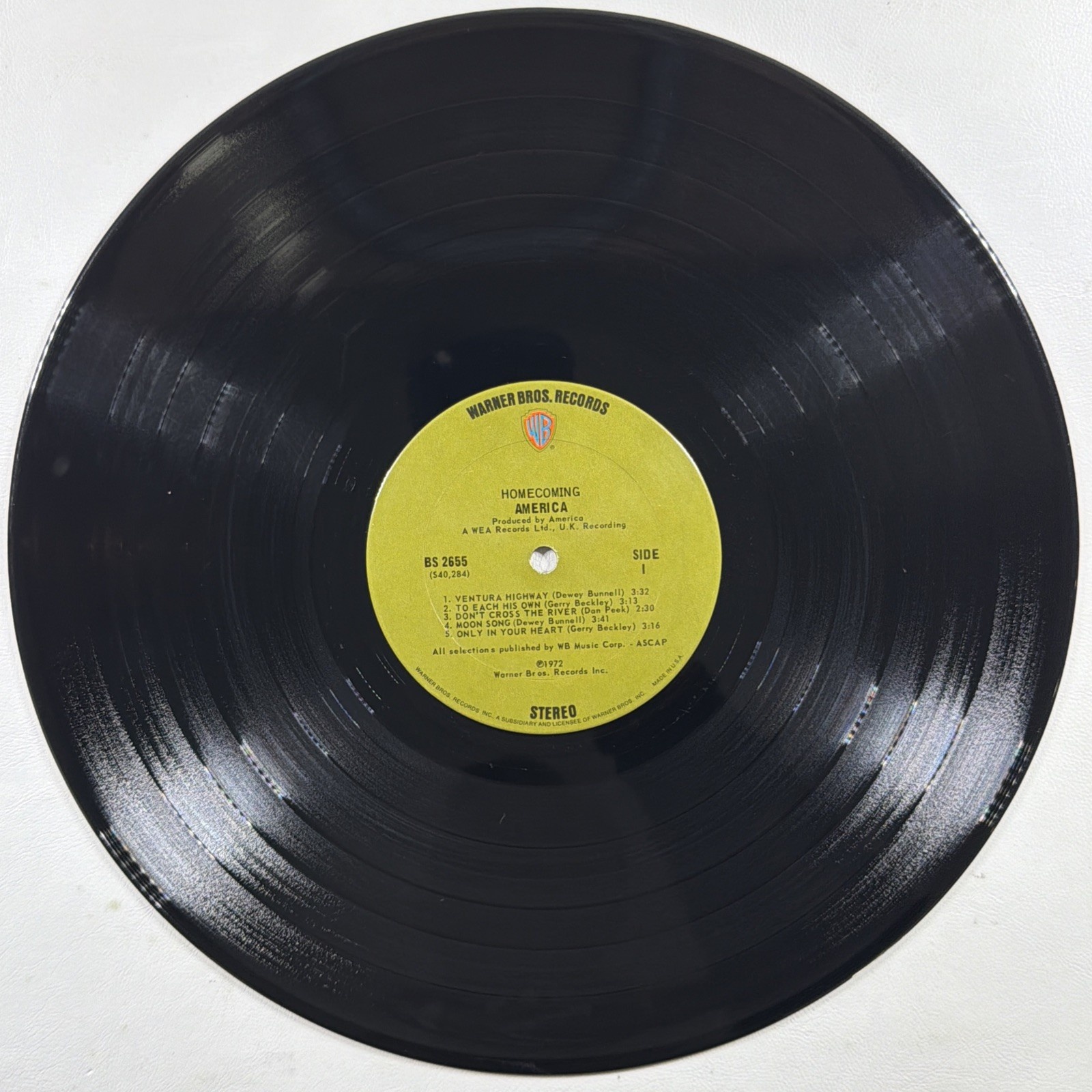 America - Homecoming LP Warner Bros. Warner Bros BS 2655 VG+ 1972 Tri-fold - Image 9