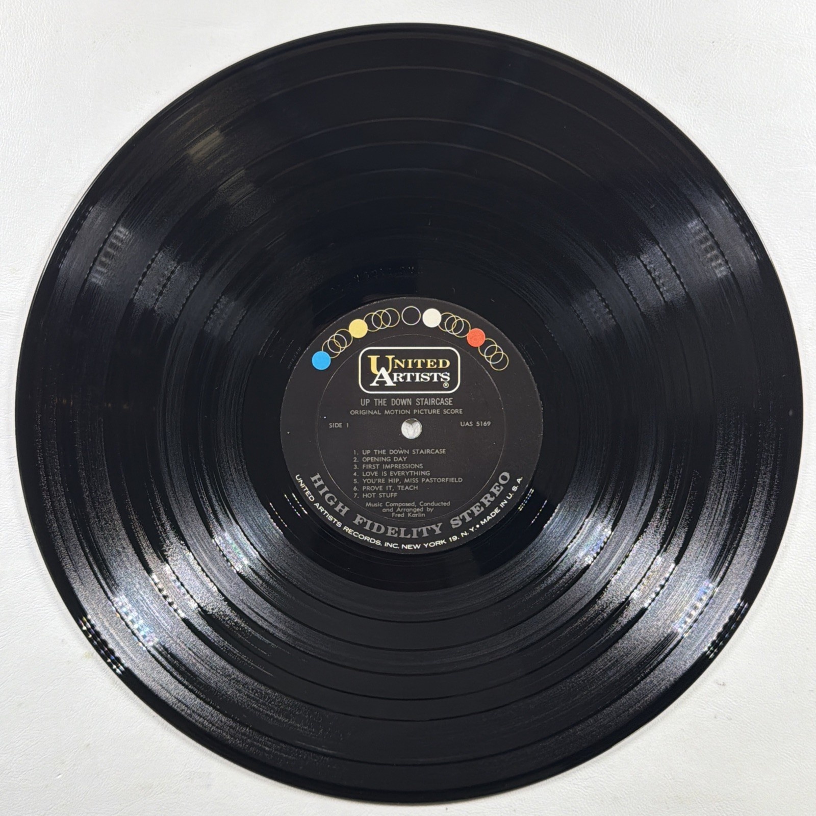 Fred Karlin - Up The Down Stair Case LP United Artists UAS 5169 EX 1967 - Image 4
