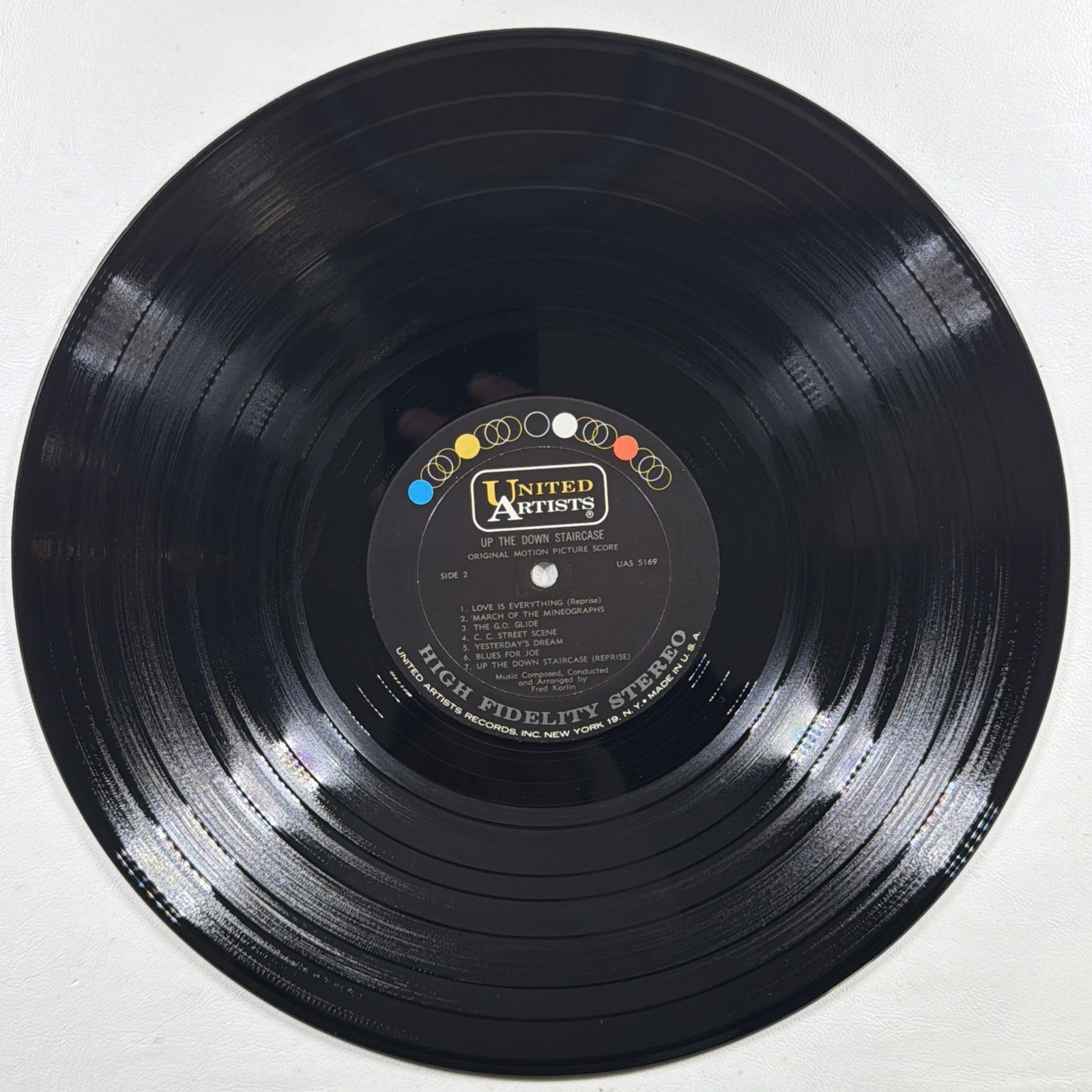 Fred Karlin - Up The Down Stair Case LP United Artists UAS 5169 EX 1967 - Image 5