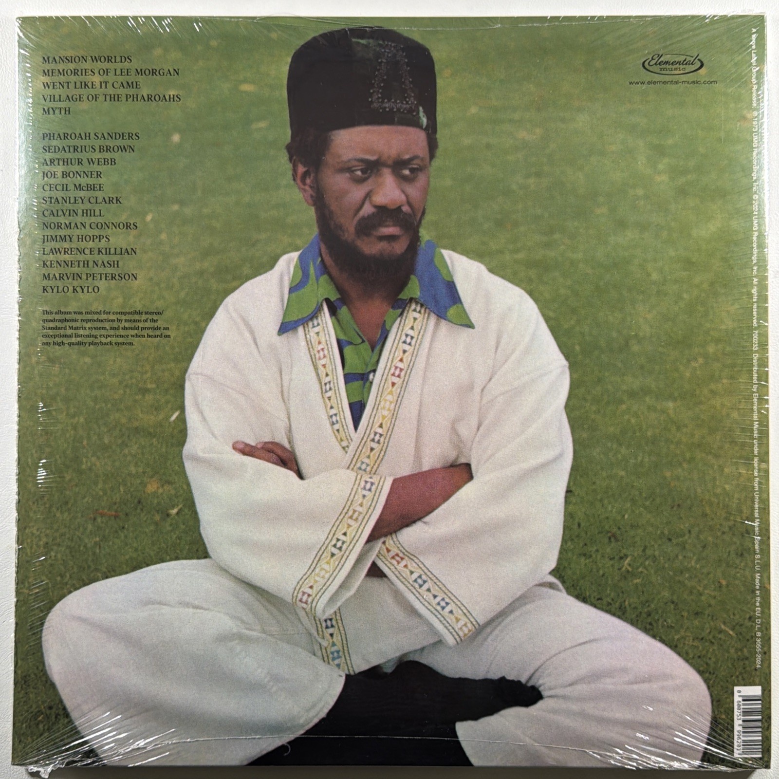 Pharaoh Sanders - Village Of The Pharaohs LP Elemental 700233 Sealed 2024 UK 180 - Image 2