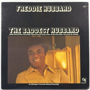 Freddie Hubbard - The Baddest Hubbard LP CTI Records 6047 S1 NM 1972 White Promo