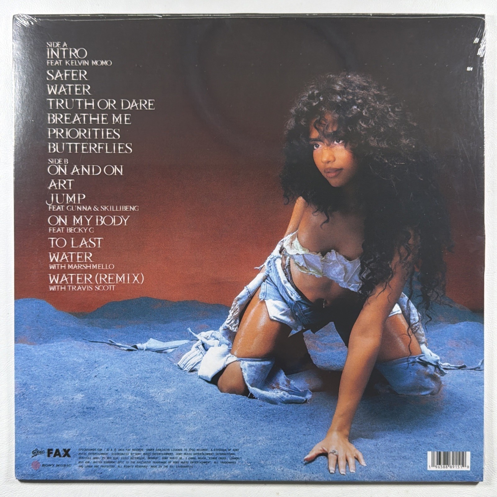 Tyla - Debut Album LP Epic Ltd Ed Turquoise Sealed 2024 Europe - Image 2