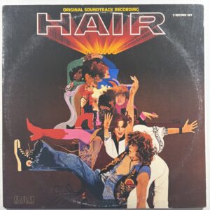 Hair Original Soundtrack Recording 2LP RCA CBL2 3274 NM 1979 Gatefold