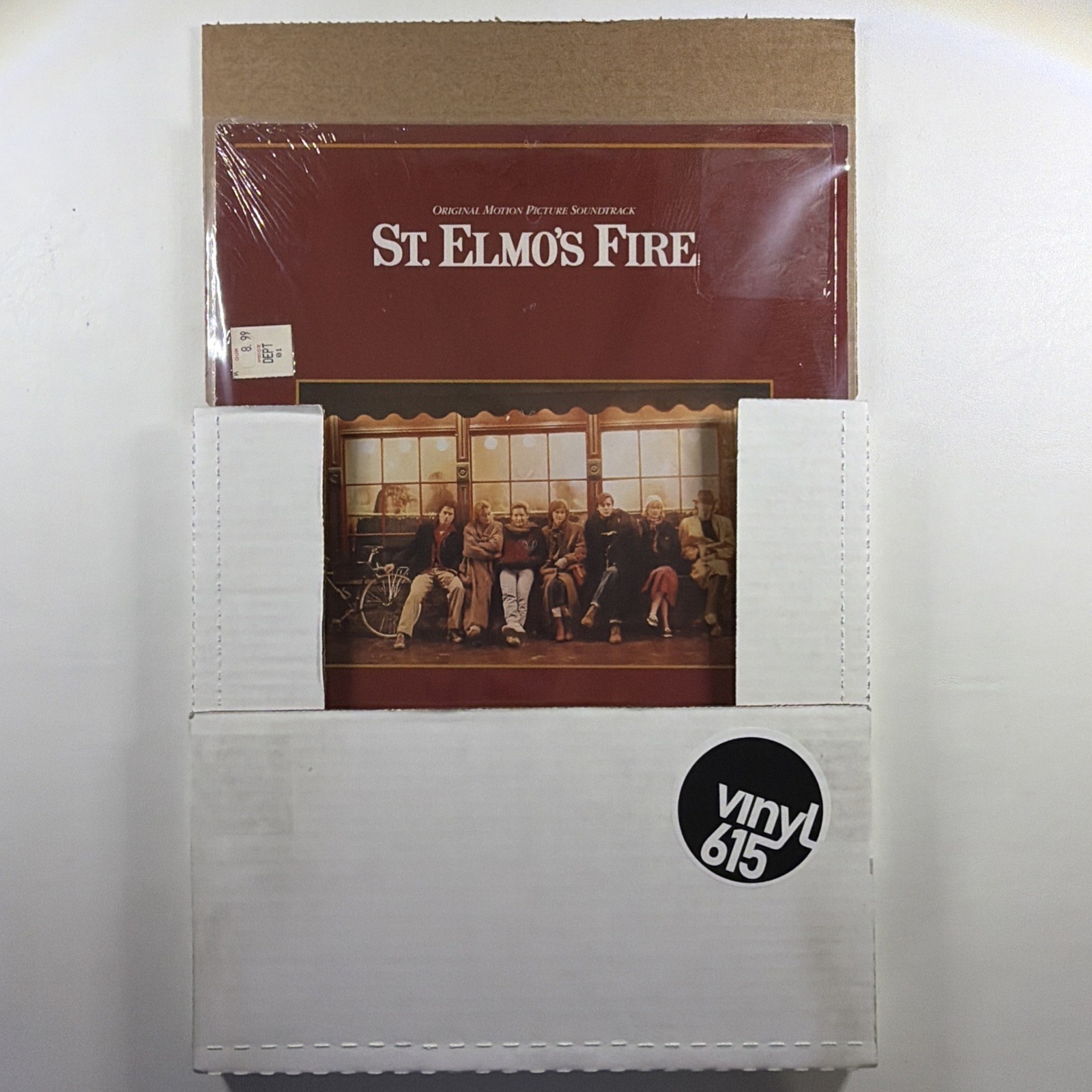 St. Elmo's Fire Soundtrack LP Atlantic 81261-1E EX 1985 Shrinkwrap - Image 6