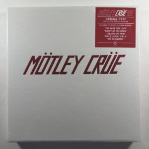 Motley Crue - Crucial Crue 45th Anniv. Ed 5LP Picture Disc Box Set 2026 Sealed