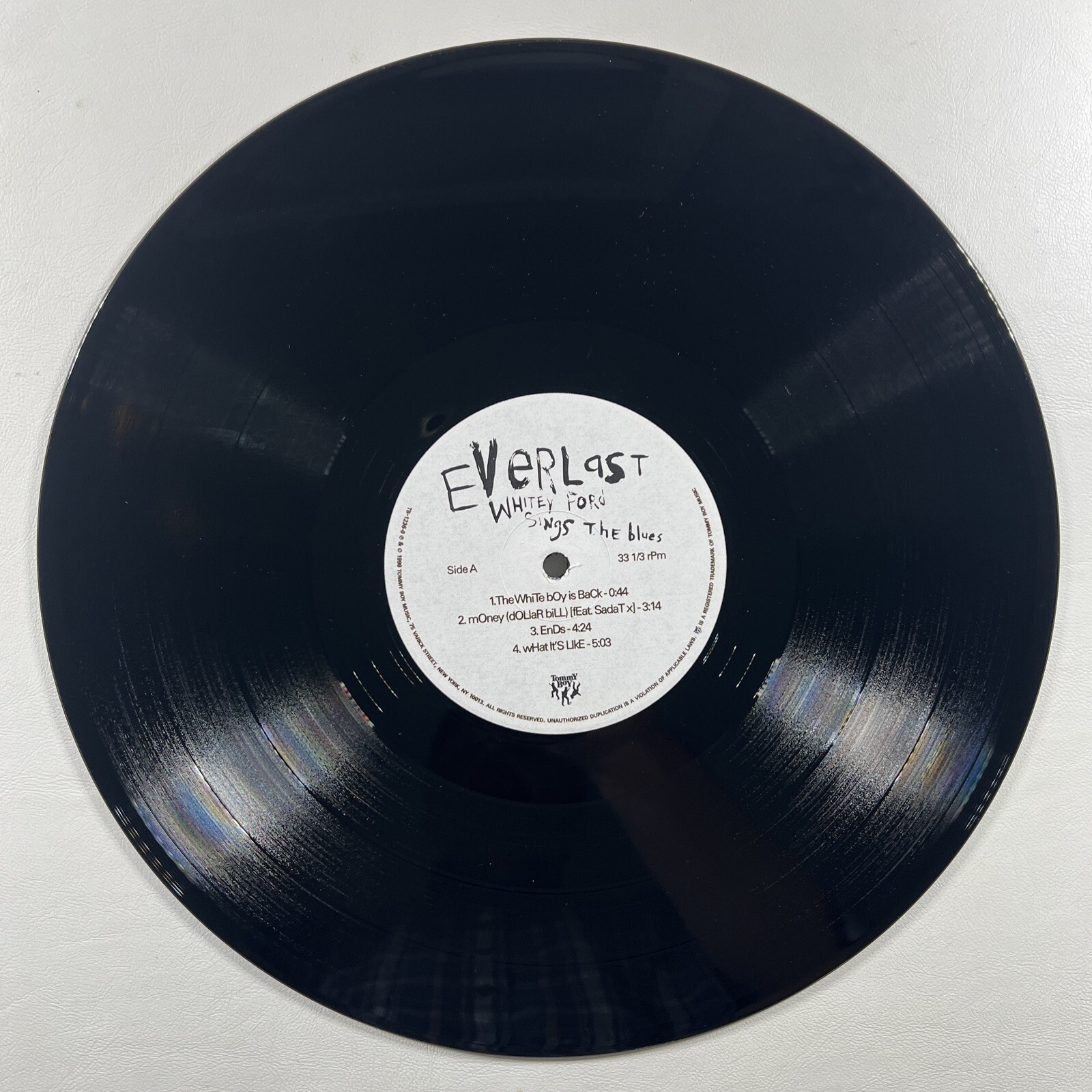 Everlast - Whitey Ford Sings The Blues 2LP Tommy Boy EX 2022 RSD Lim. Ed. 2500 - Image 5