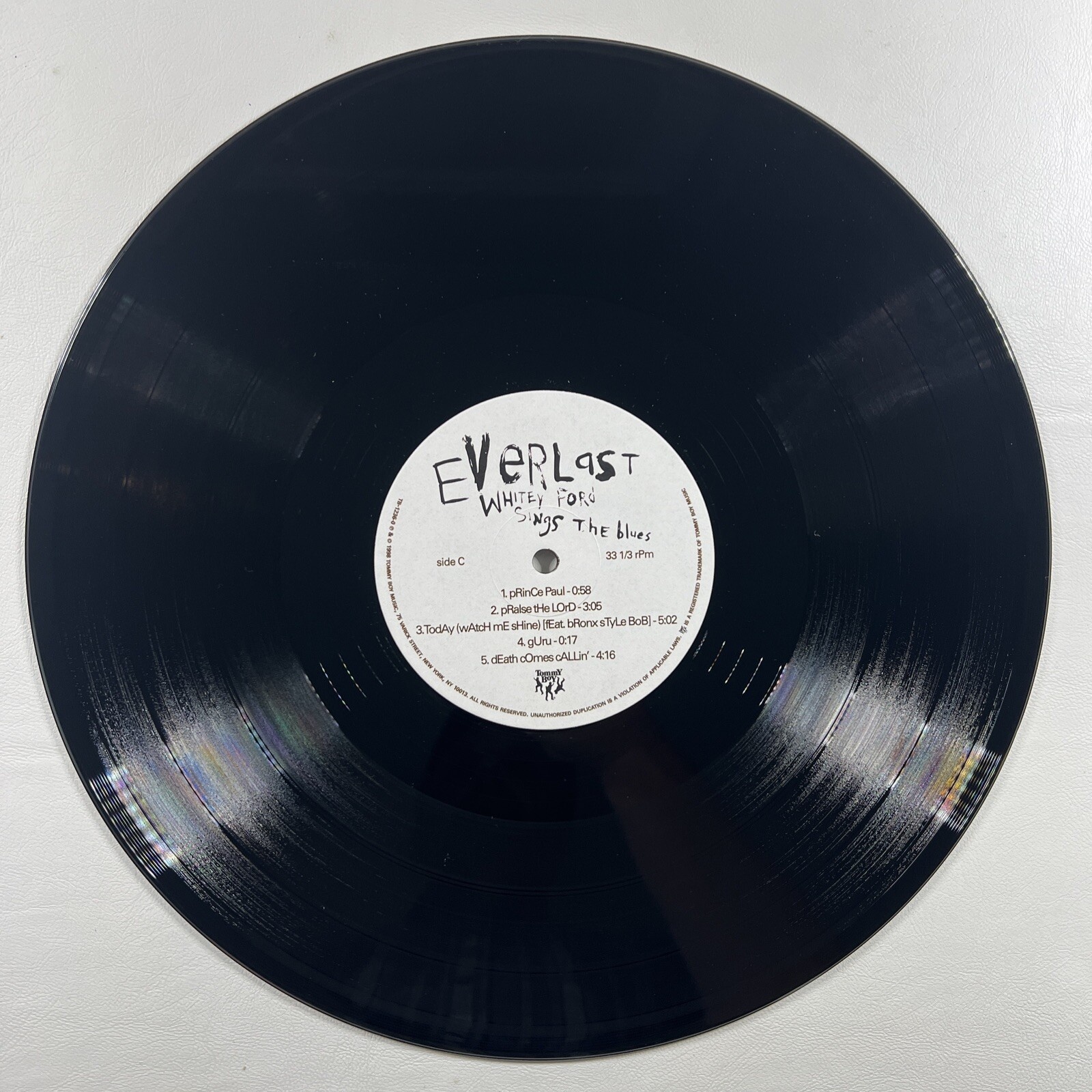 Everlast - Whitey Ford Sings The Blues 2LP Tommy Boy EX 2022 RSD Lim. Ed. 2500 - Image 7