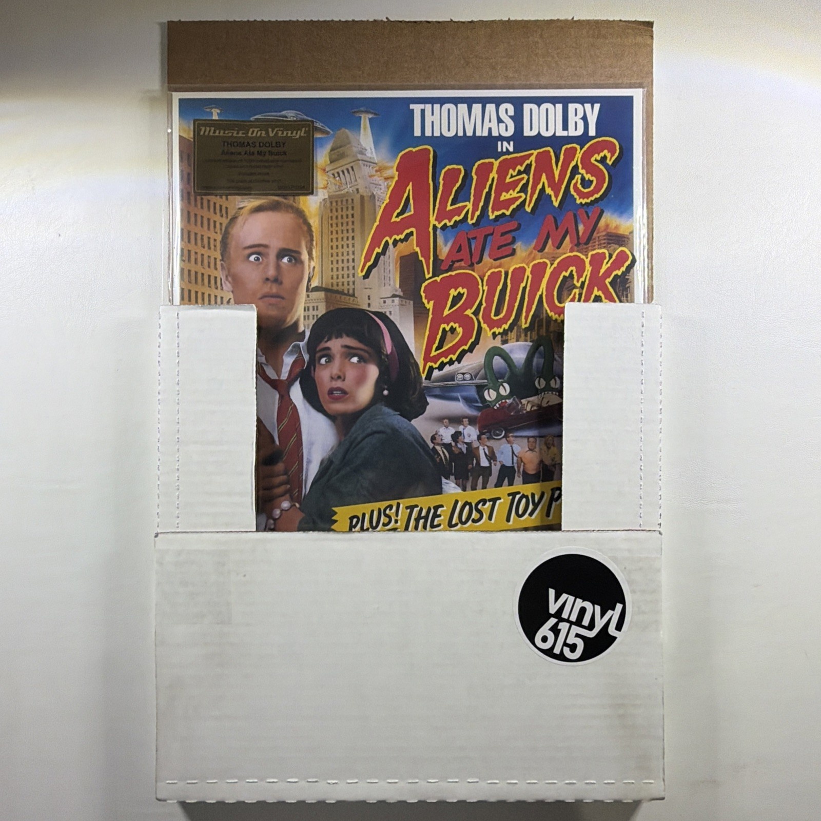 Thomas Dolby -Aliens Ate My Buick LP MOVLP3794 Sealed 2025 180g Clear 408/1K - Image 3
