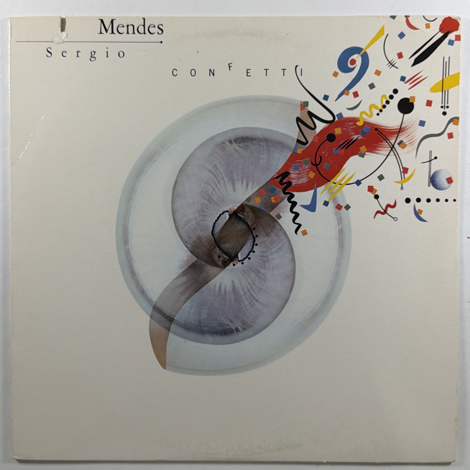 Sergi Mendes - Confetti LP A&M Recods SP-4984 NM 1984 Latin Pop