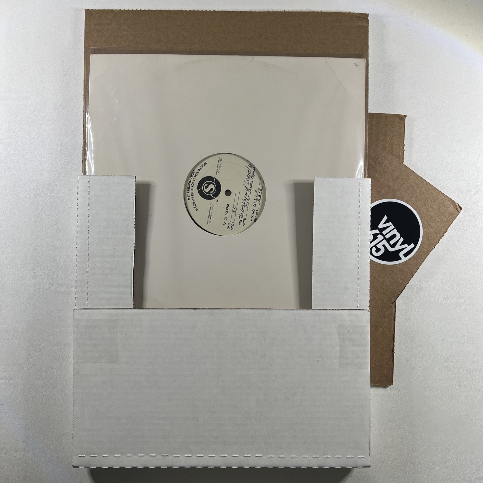 YAZZ & The Plastic Population - The Only Way Is Up TEST PRESSING EX 12" Single - Image 7