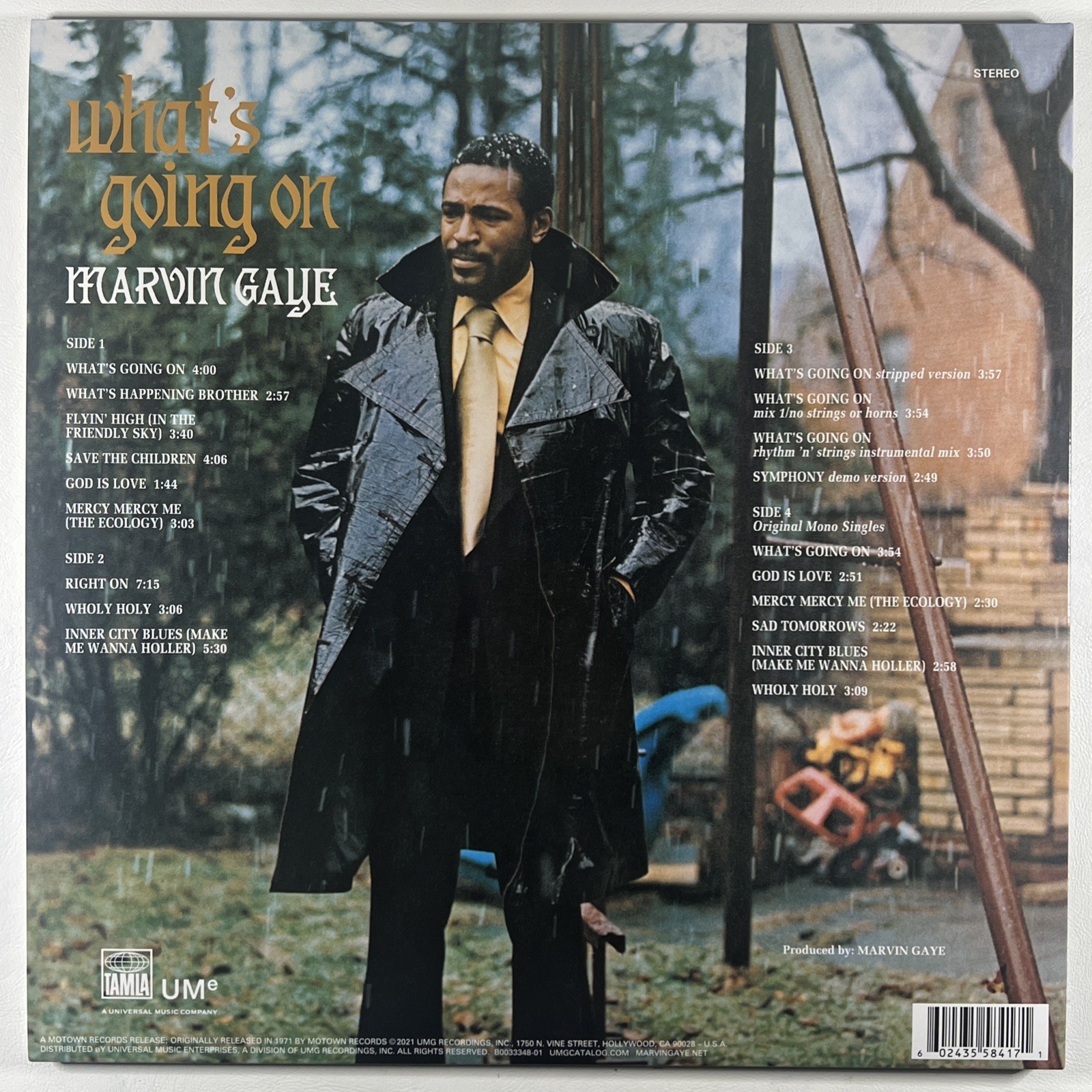 Marvin Gaye - What's Going 2LP Tamla NM 50th Anniversary 180g Gate R&B Funk Soul - Image 2