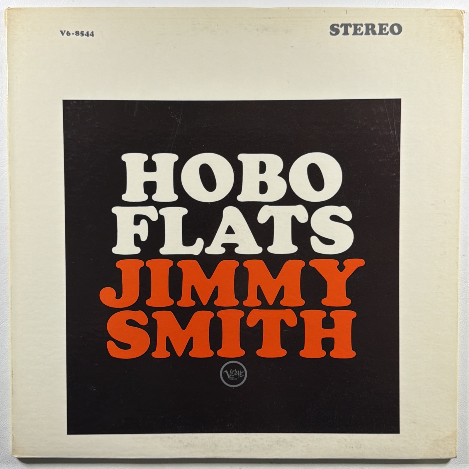 Jimmy Smith - Hobo Flats LP Verve V6-8544 VG+ 1963 Gatefold Cool Jazz Blues